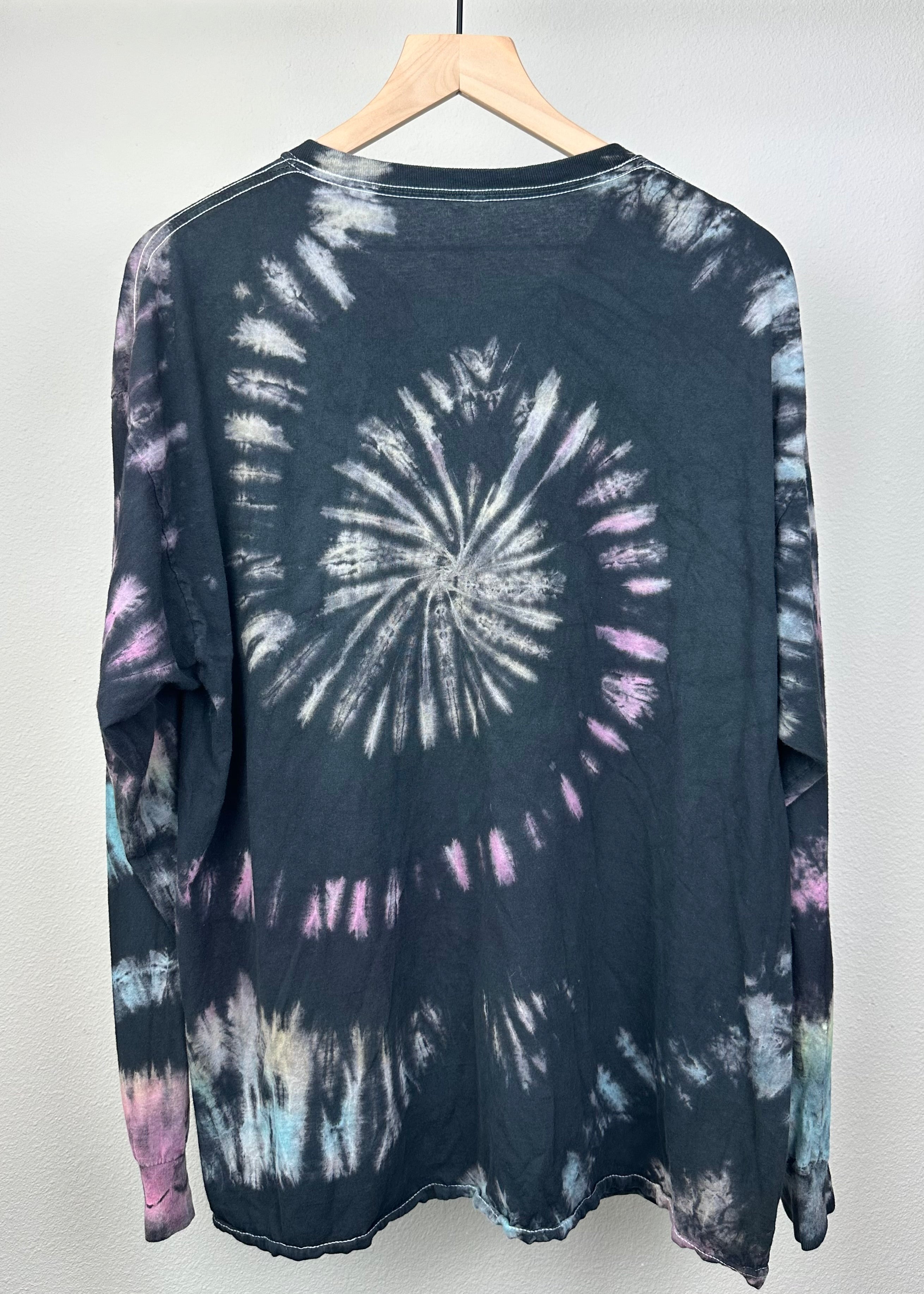 Womens Tye Dye Long Sleeve Shirt