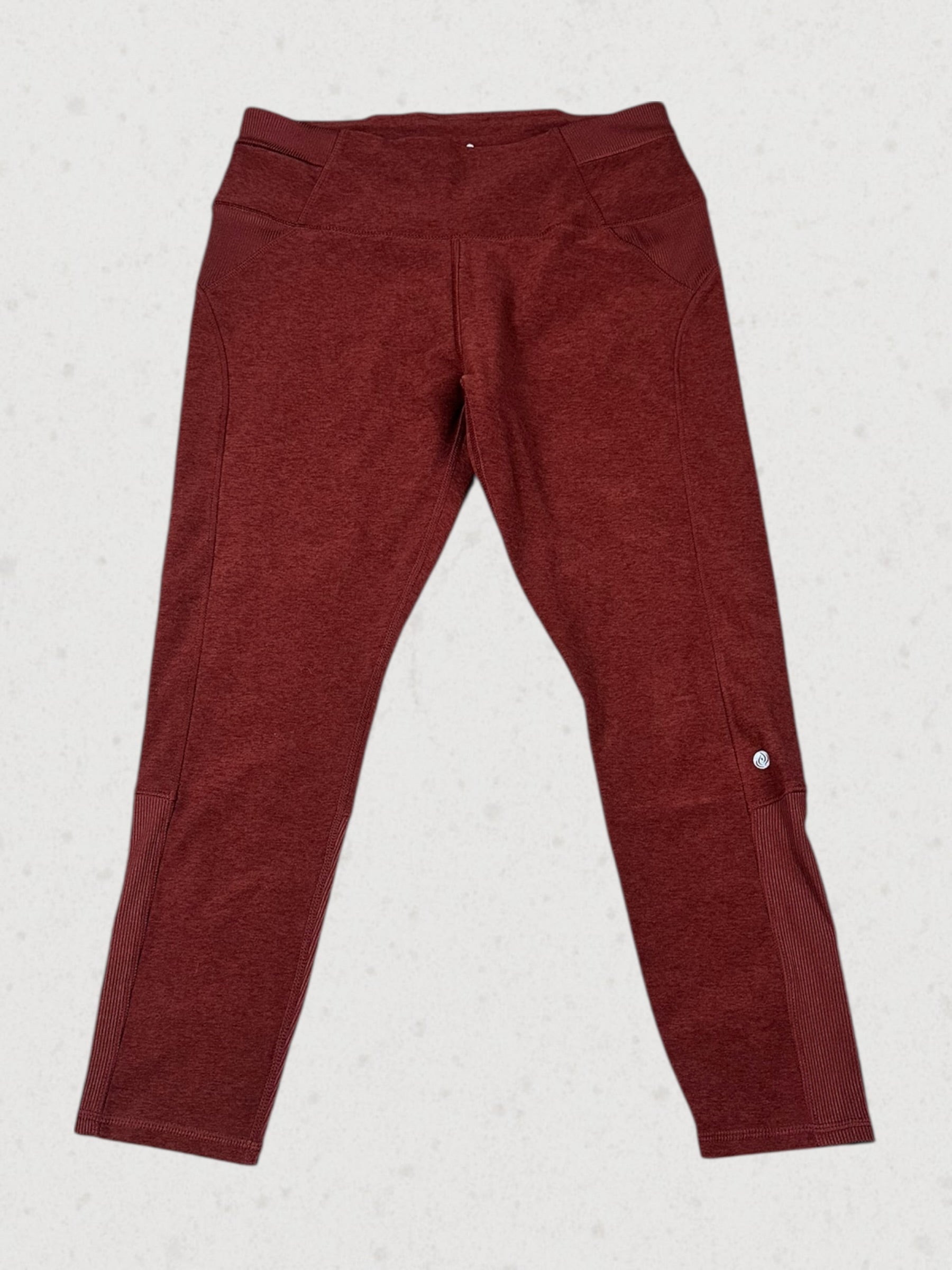 Womens Orange Workout Leggings