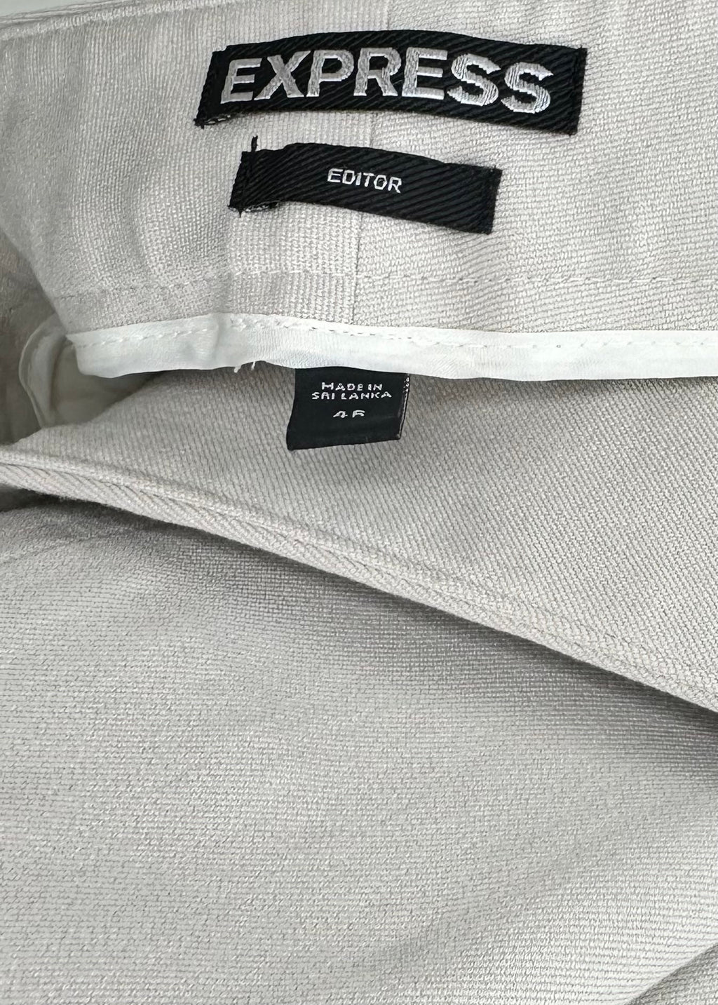 Cream Dress Pants By Express