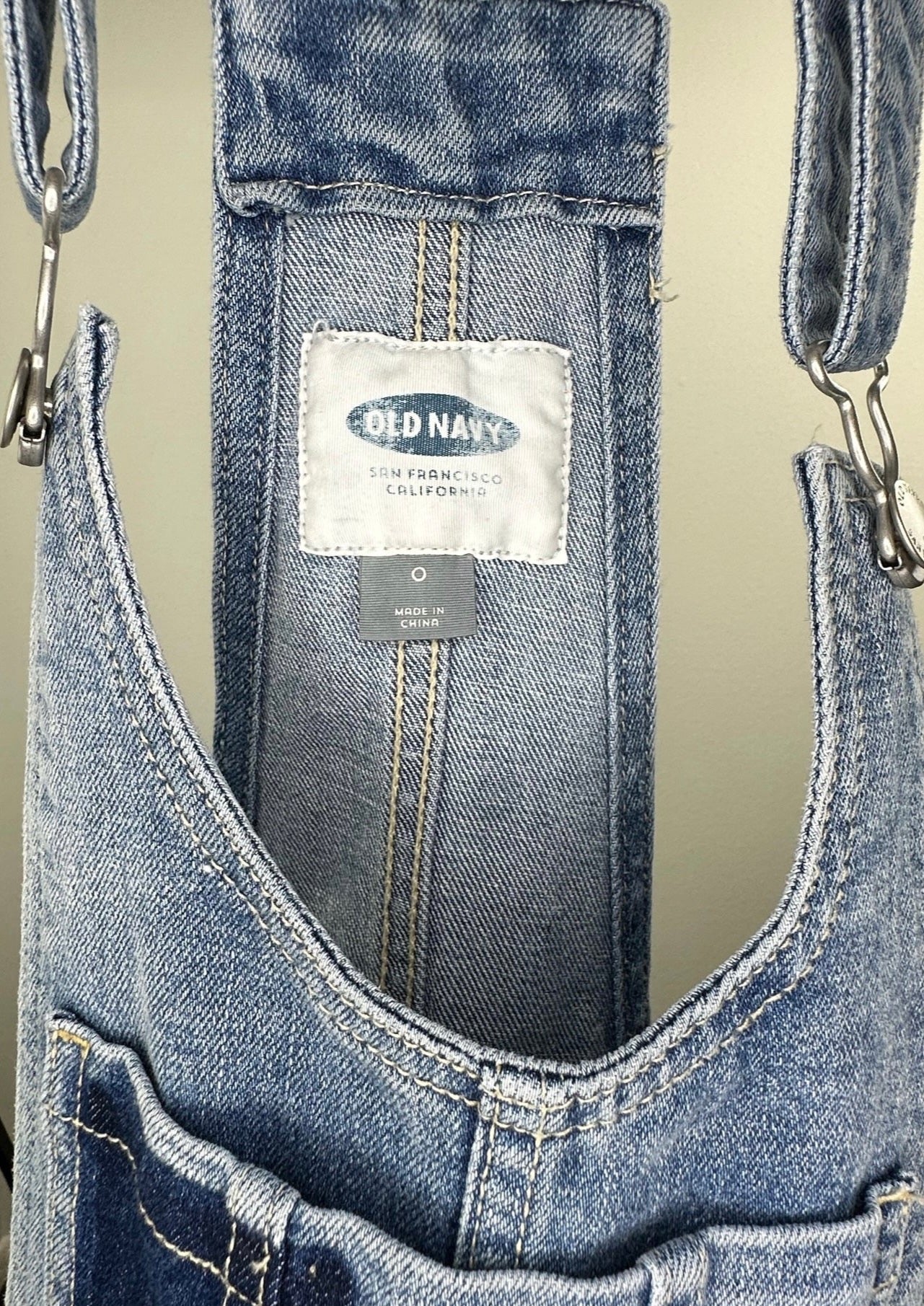 Old Navy Light Wash Jean Overalls By Old Navy