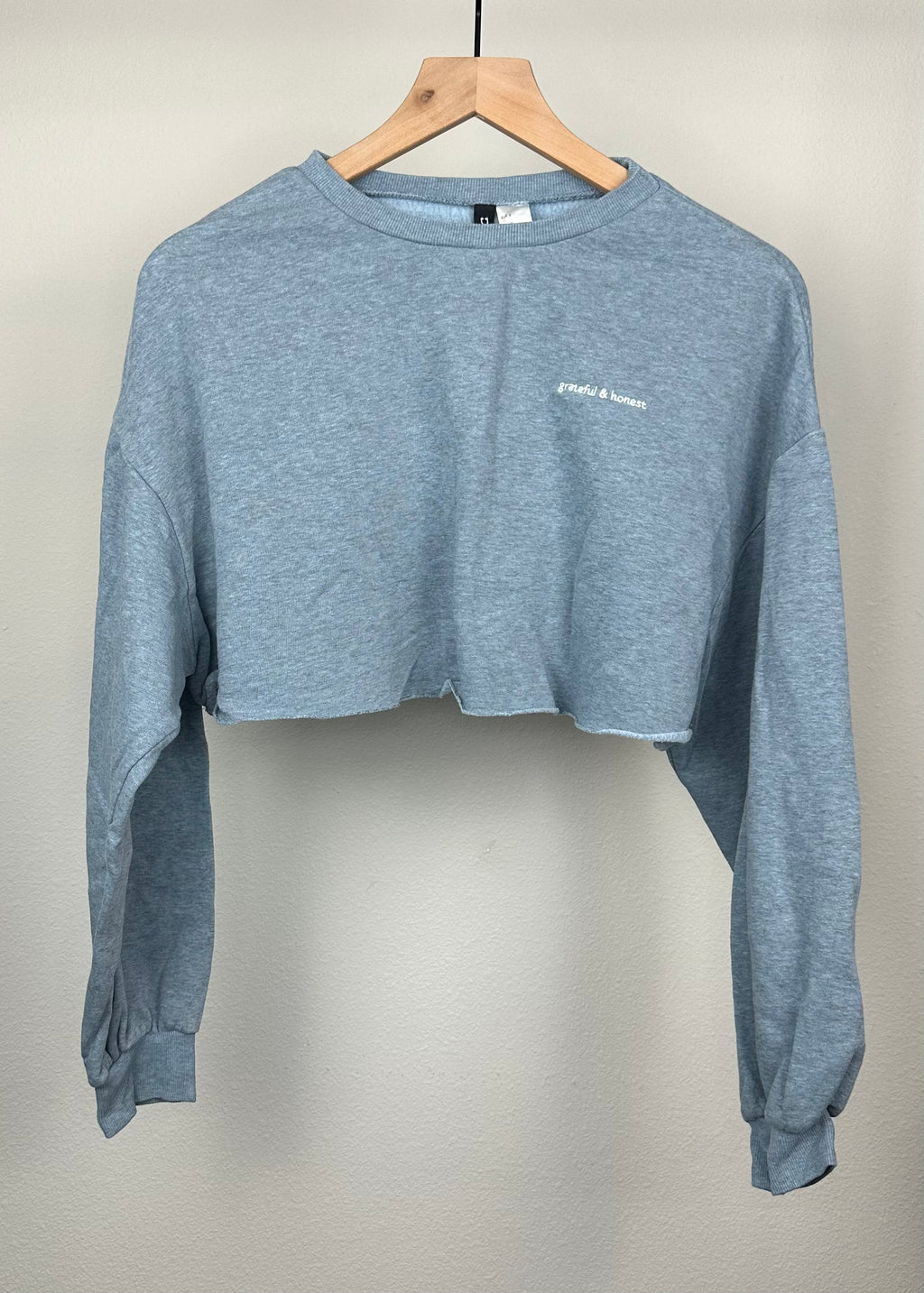 Grateful and Honest Boxy Sweatshirt