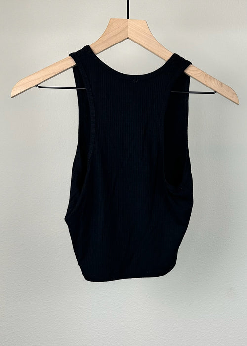 Black Crop Top by Bozzolo