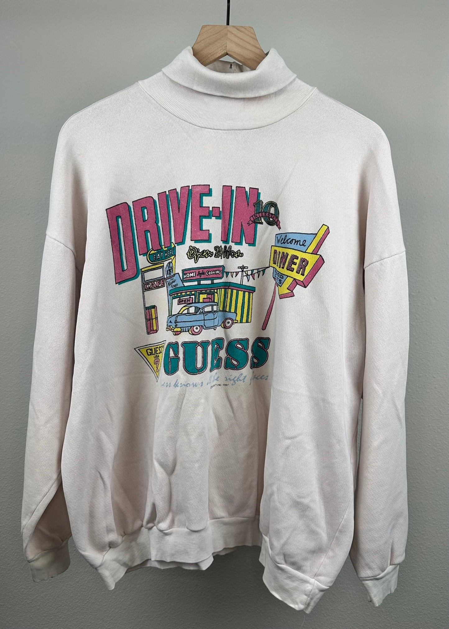 Drive-In Sweatshirt By Guess