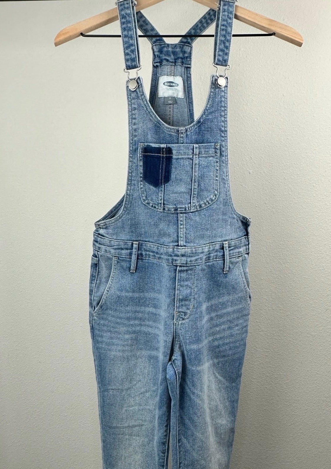 Old Navy Light Wash Jean Overalls By Old Navy