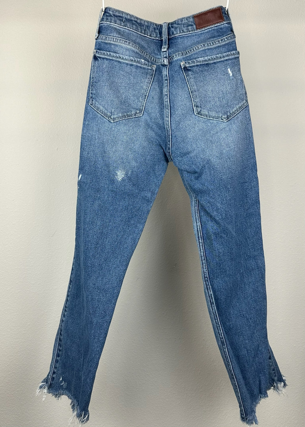 High Rise Slim Straight Jeans by Hollister