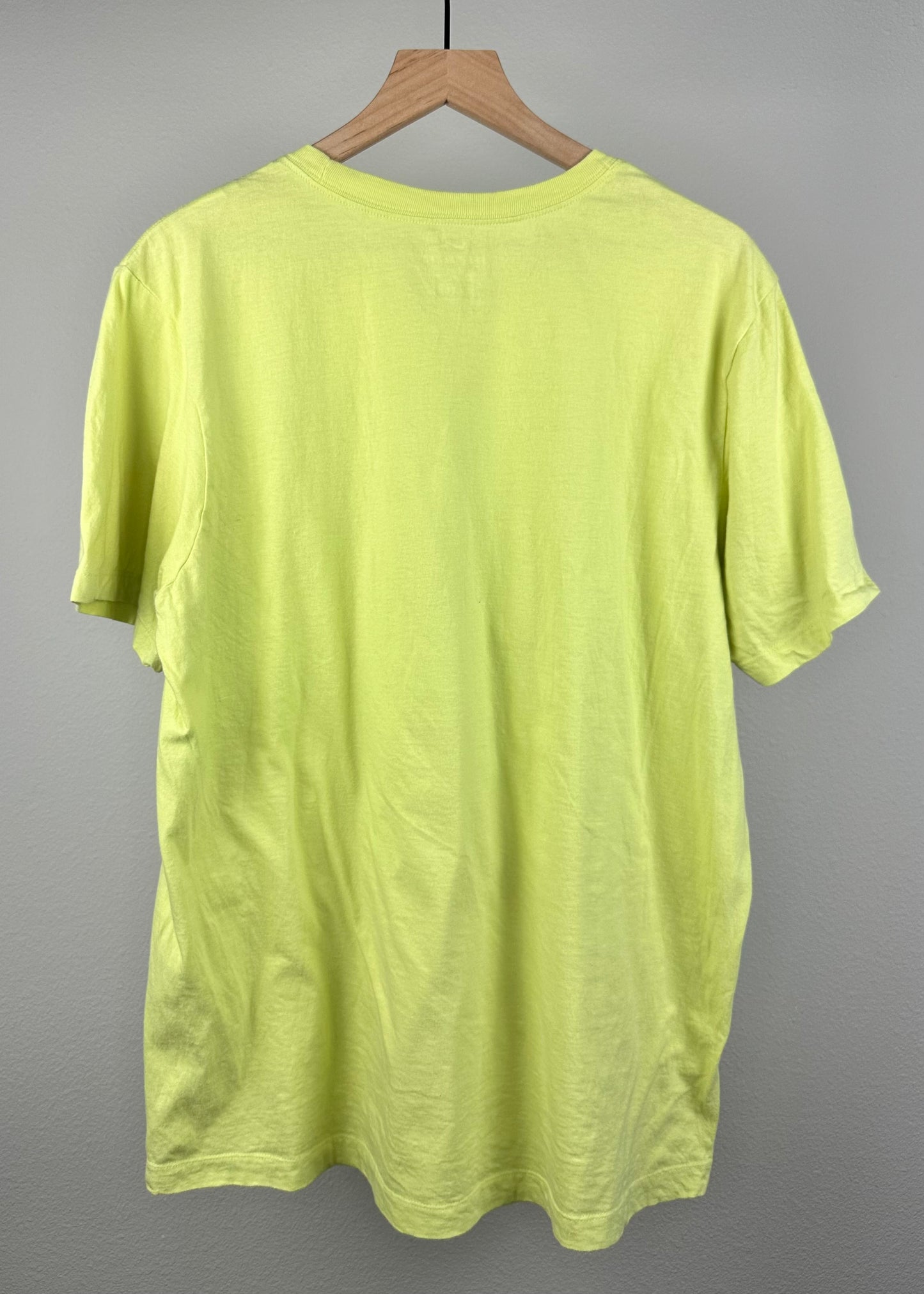 Lime Green Just Do It T-Shirt by Nike