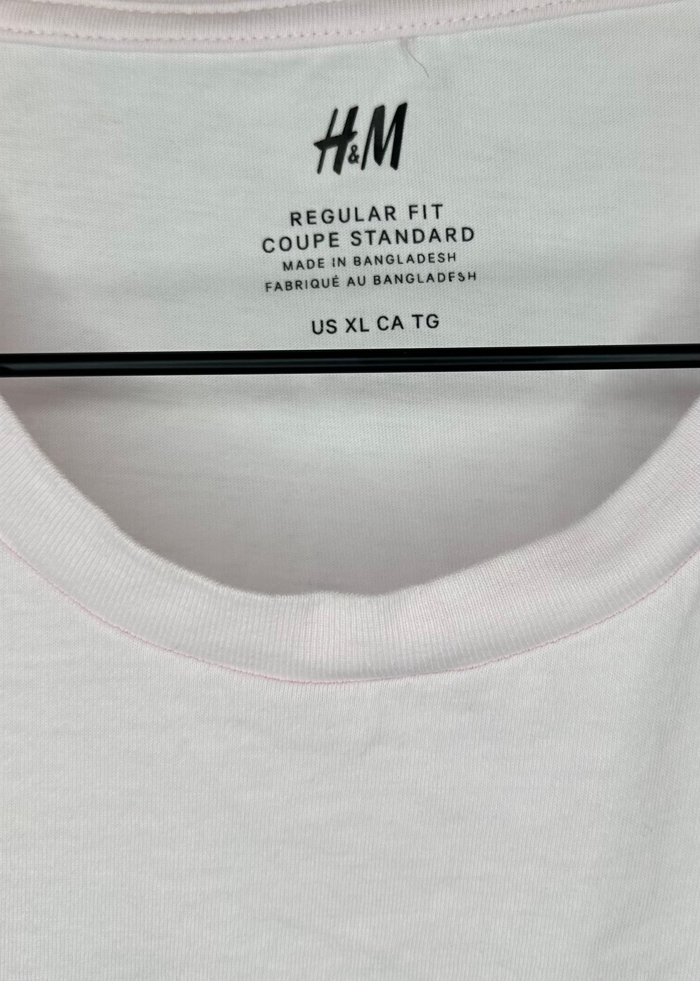 Coupe Standard Pink Basics T-Shirt by H&M