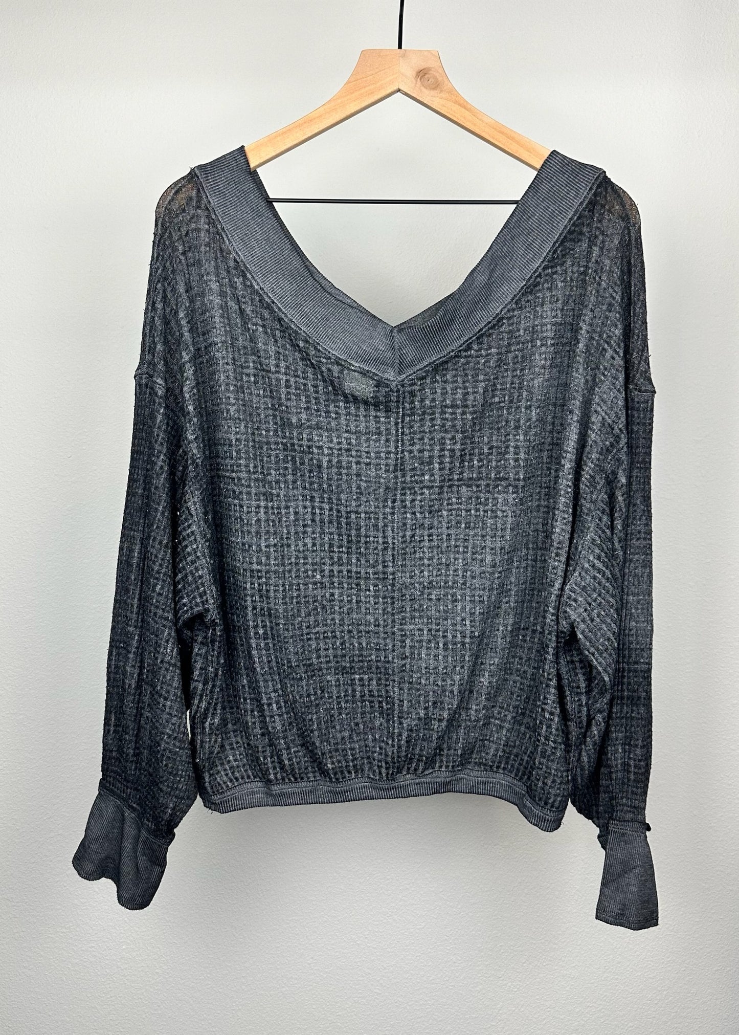 Grey Oversized Cardigan By We The Free