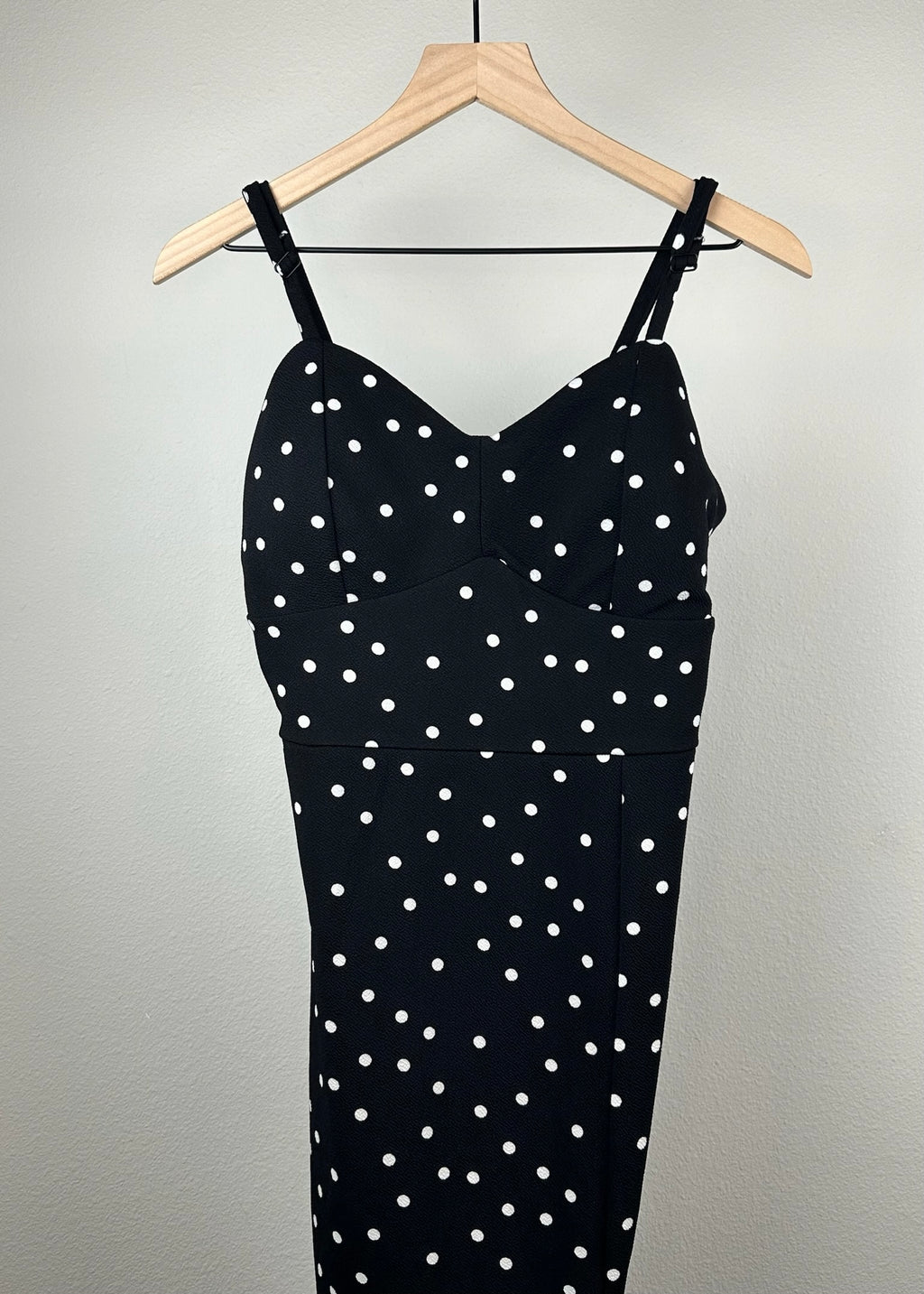 Black and White Polka Dot Dress by Fashion Nova
