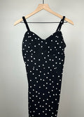 Black and White Polka Dot Dress by Fashion Nova