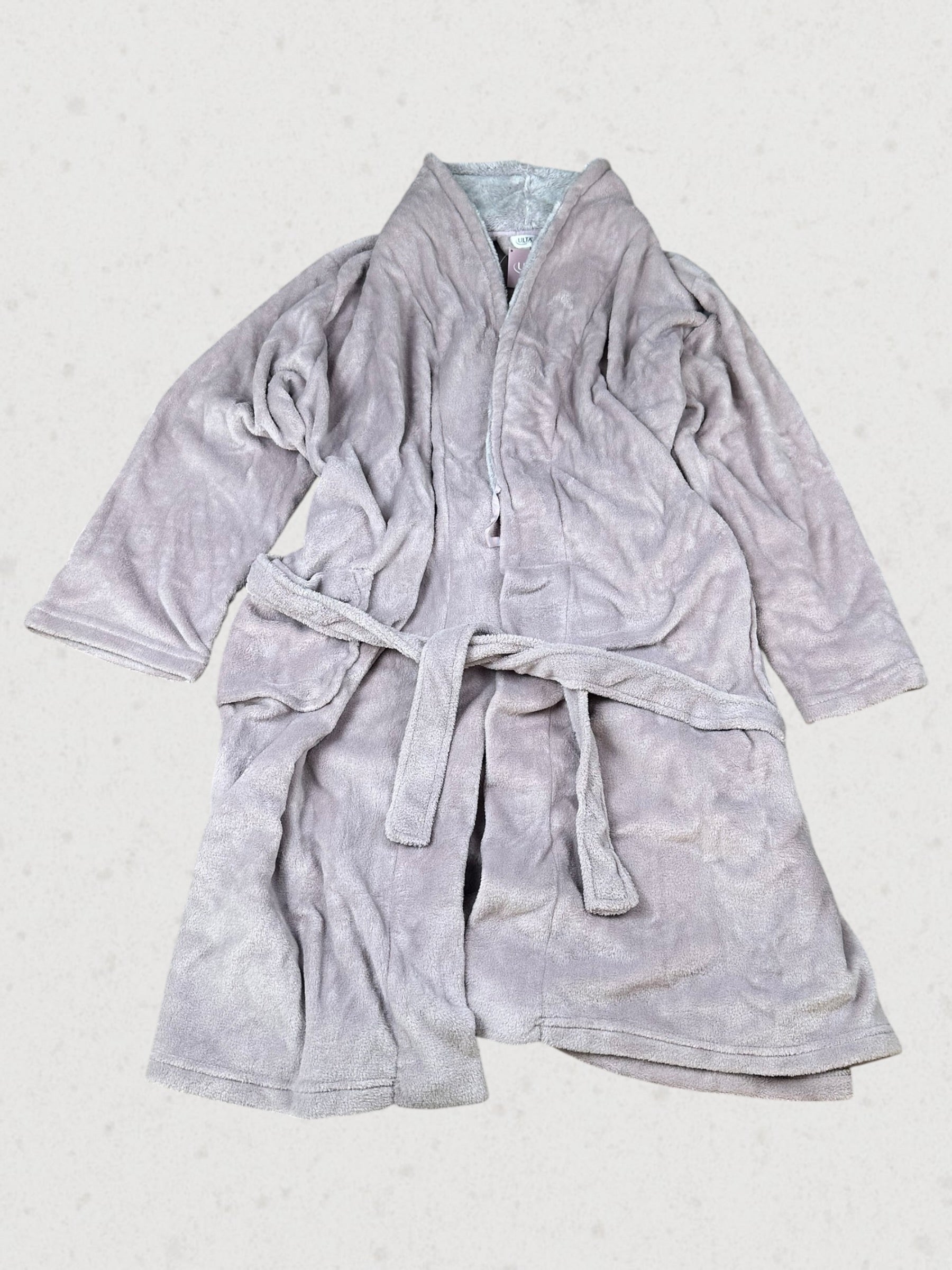 Womens Rose Plush Robe