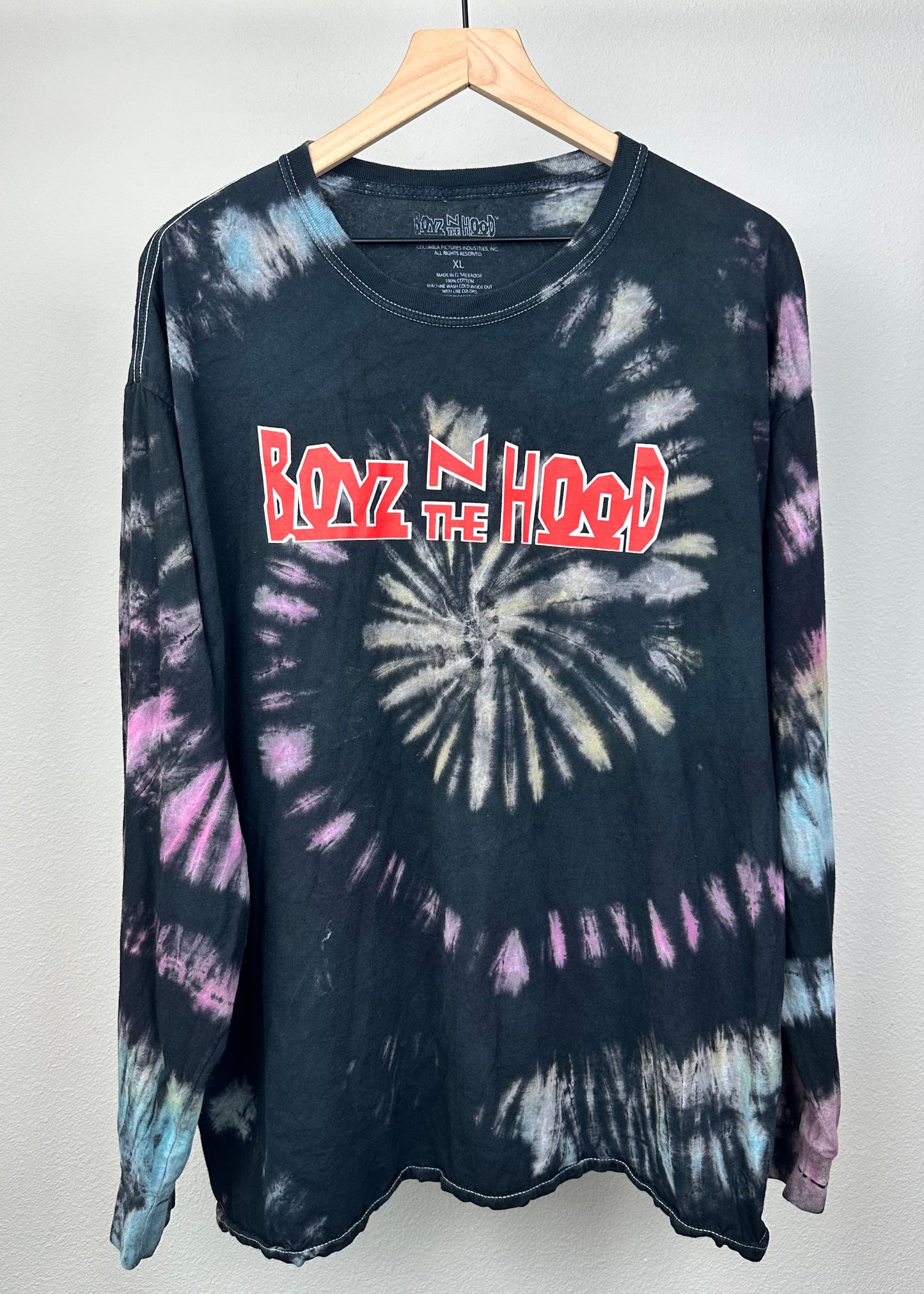 Womens Tye Dye Long Sleeve Shirt