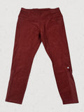 Womens Orange Workout Leggings