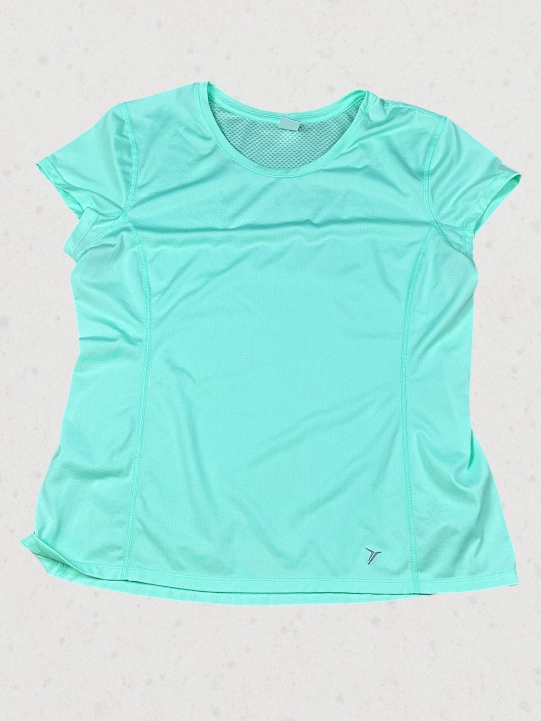 Womens Green Active Top