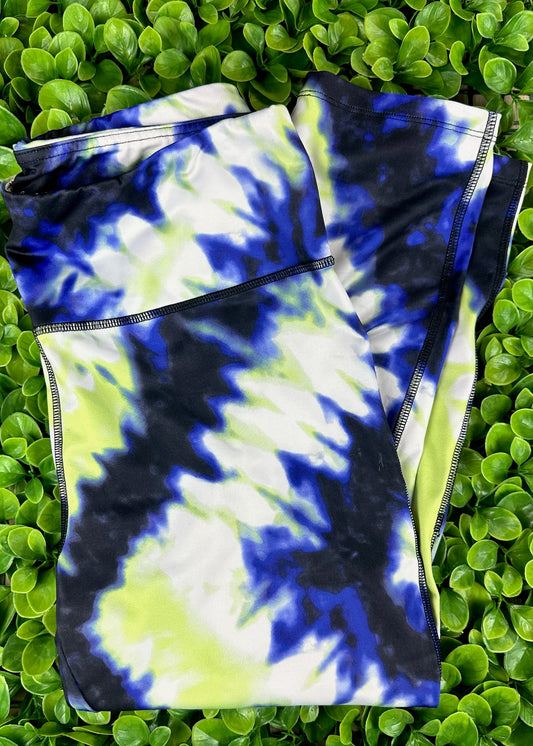 Tie Dye Workout Pants by Cali Active
