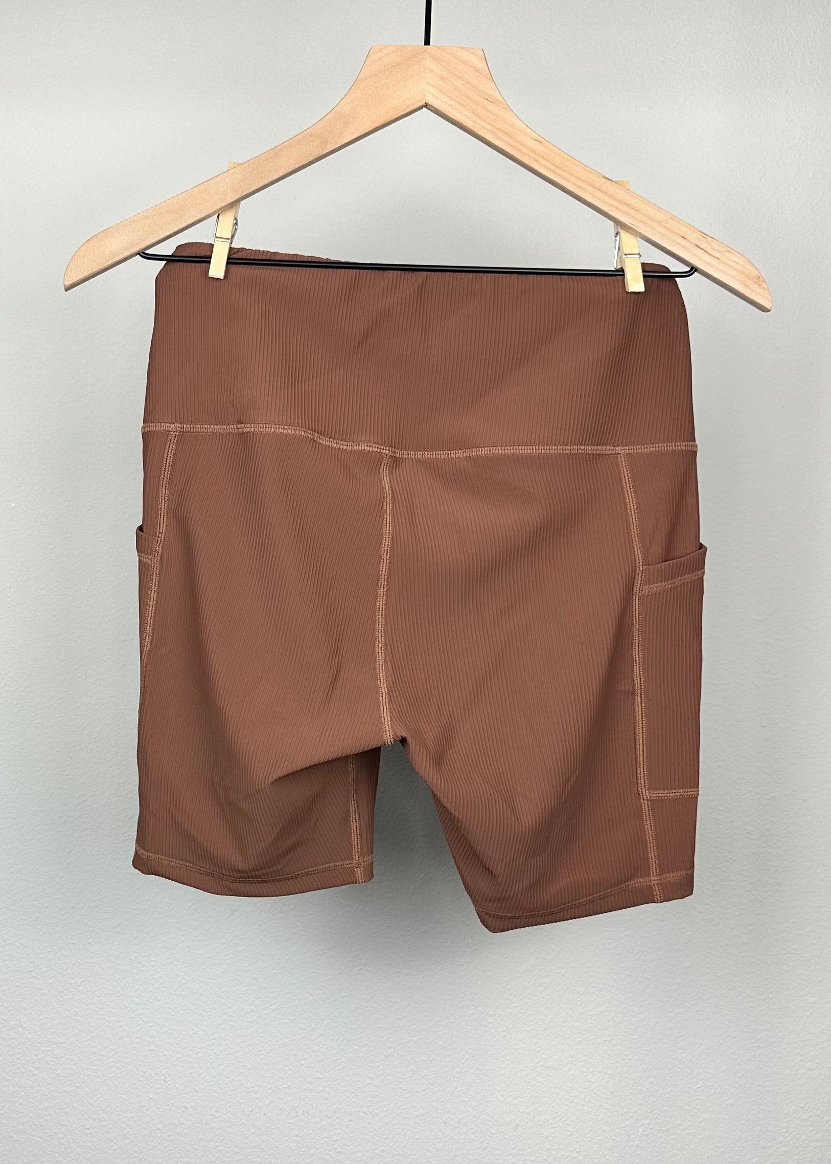 2 Piece Brown Short Set