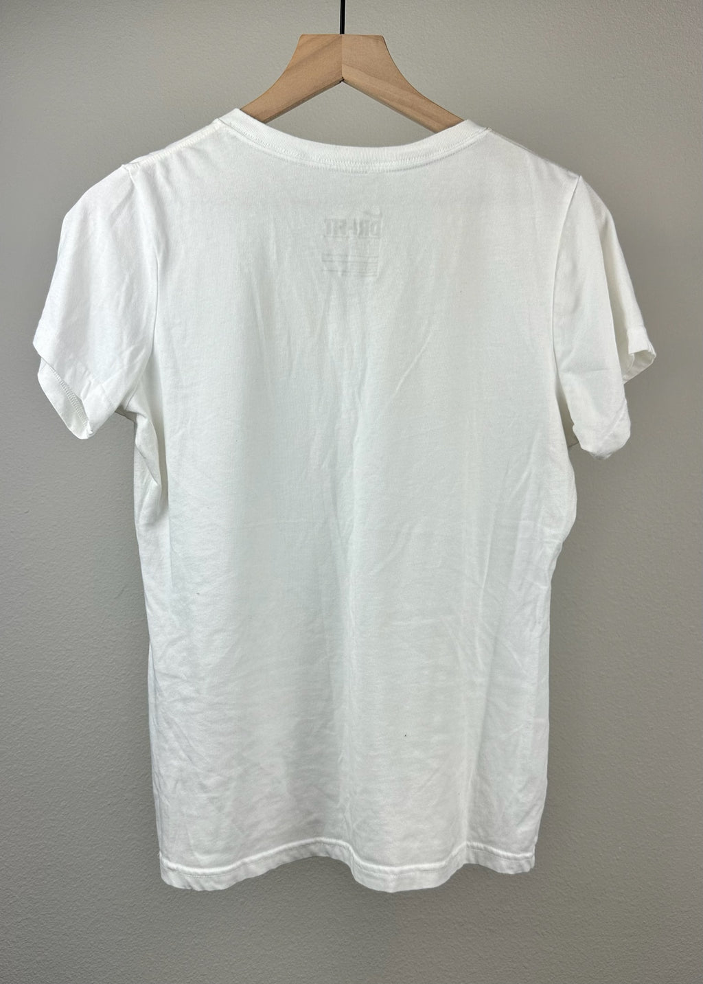 White Dri-Fit Shirt By Nike