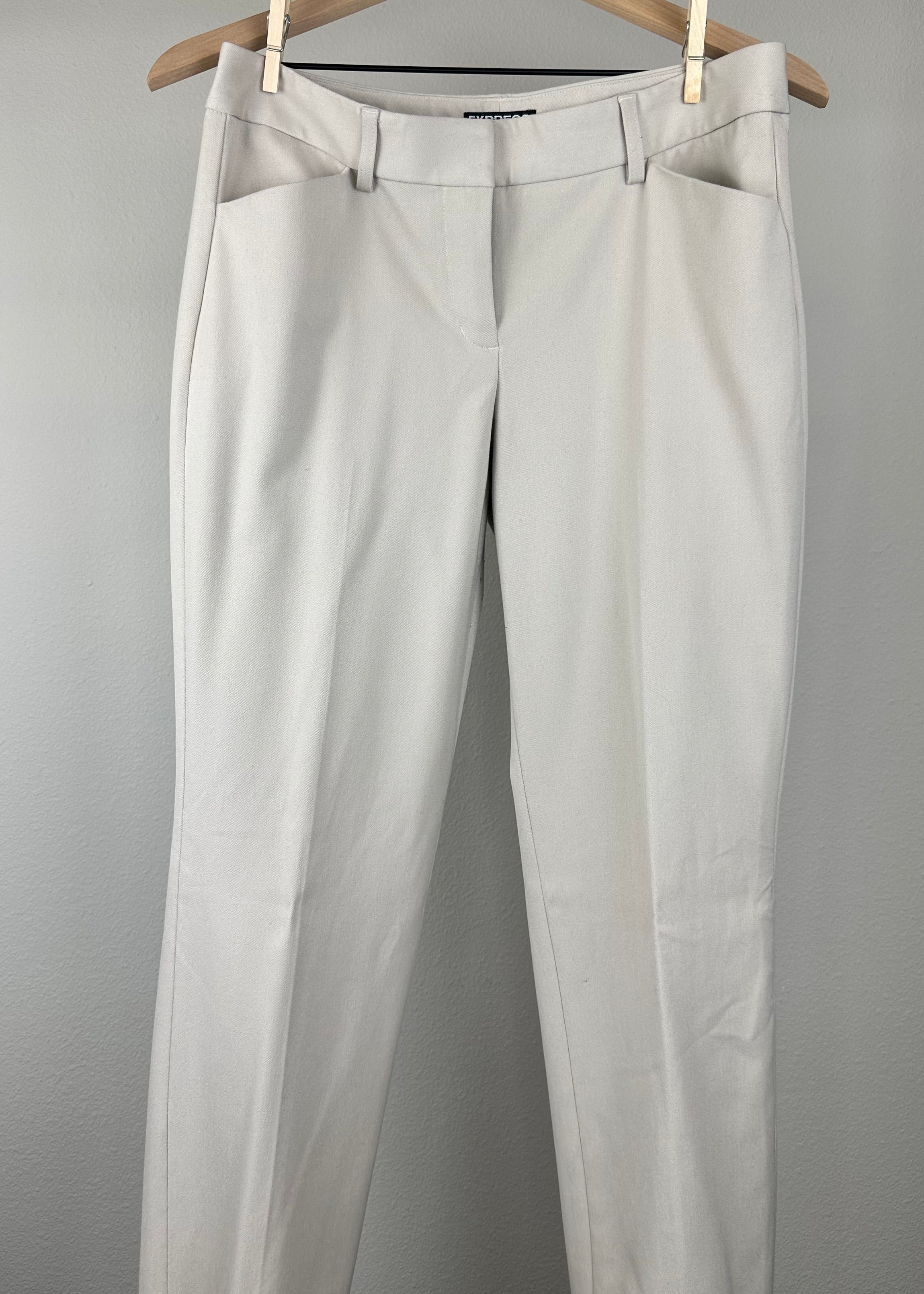 Cream Dress Pants By Express