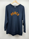Navy Peace Sweater By American Eagle