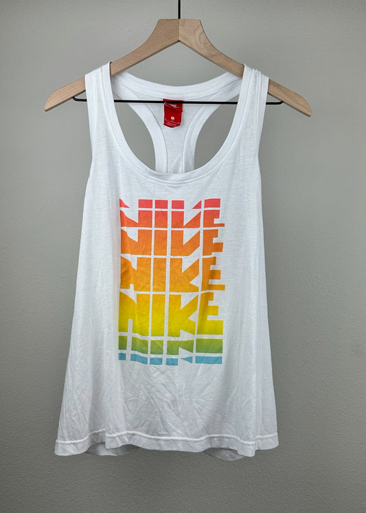 Colorful Racerback Tank Top by Nike