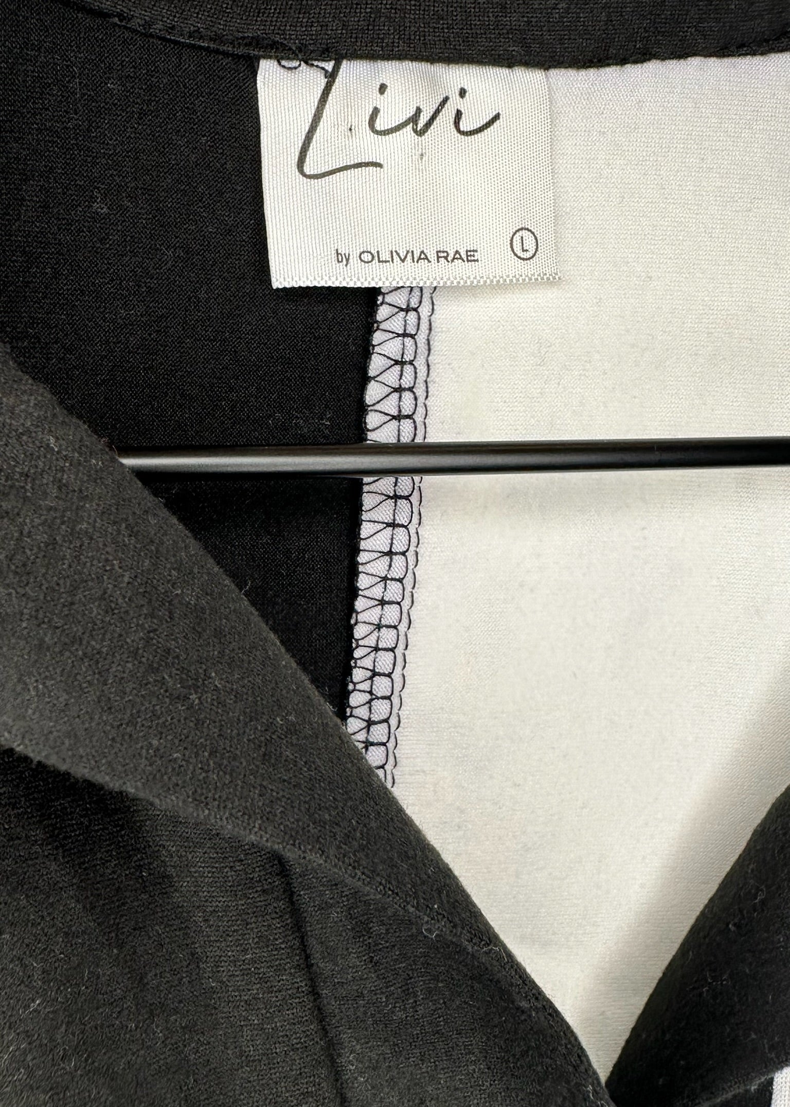 Black and White Shirt by Livi