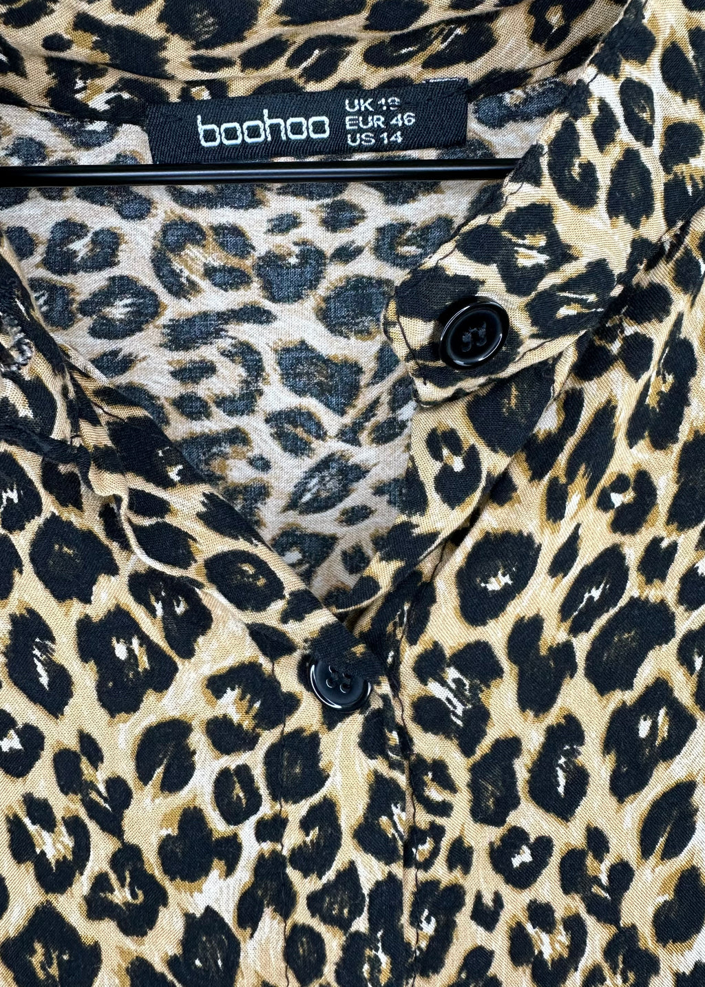 Leopard Print Top by Boohoo