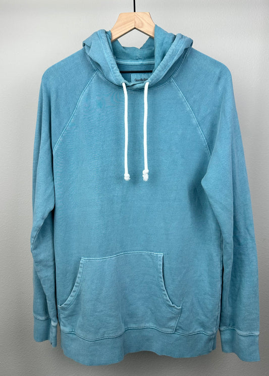 Mens Light Blue Hoodie By Goodiefellow