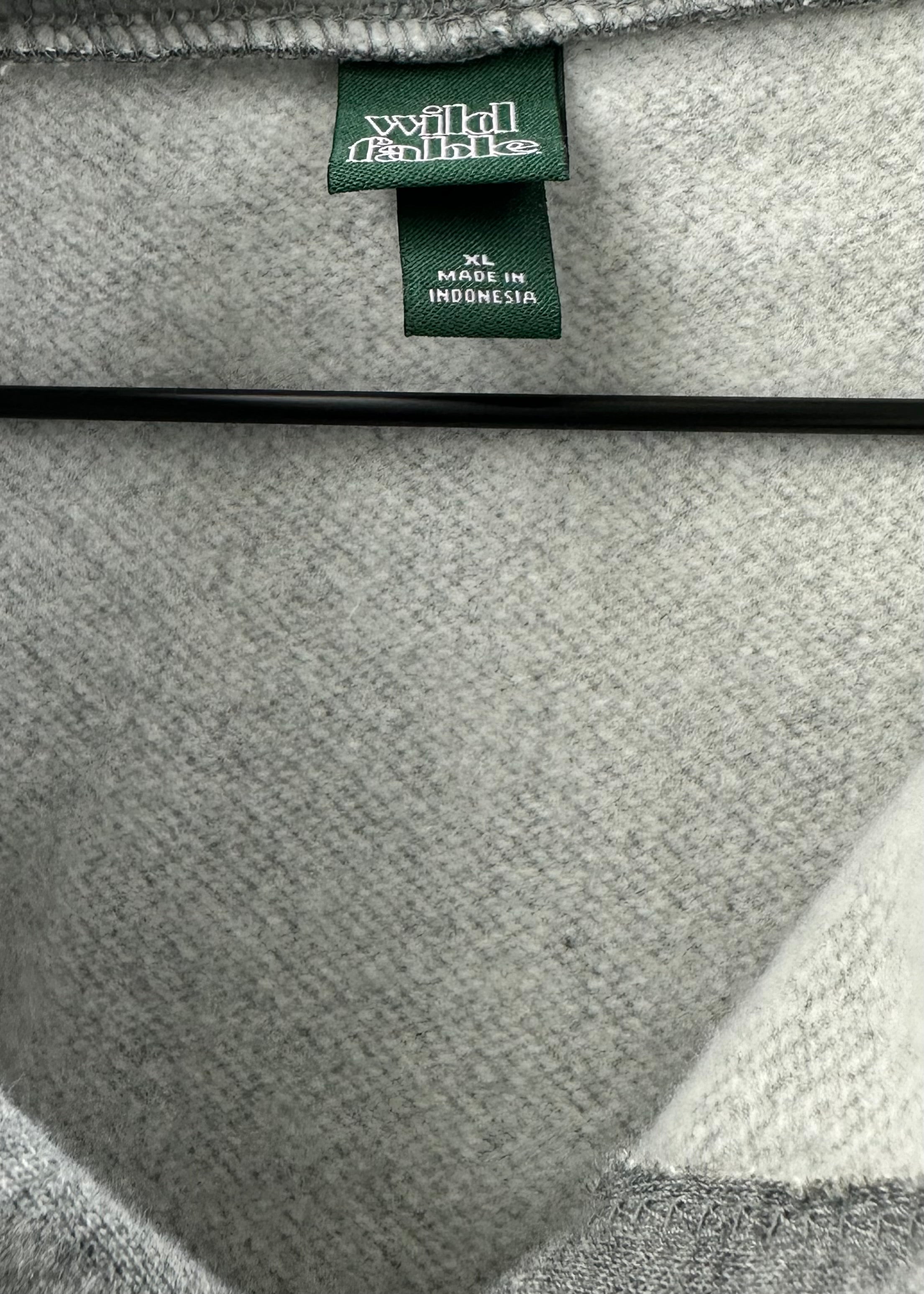 Womens Grey Crop Sweater by Wild Fable