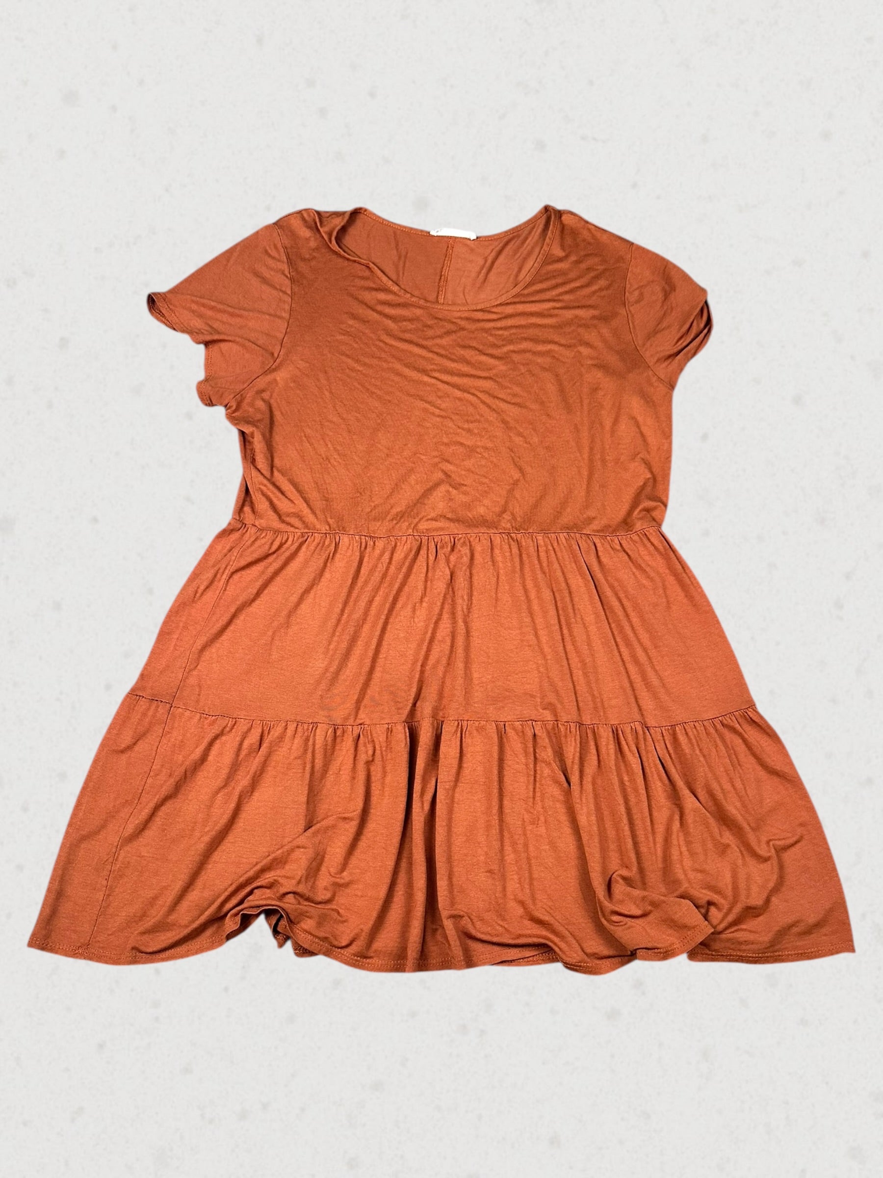 Womens Orange Dress
