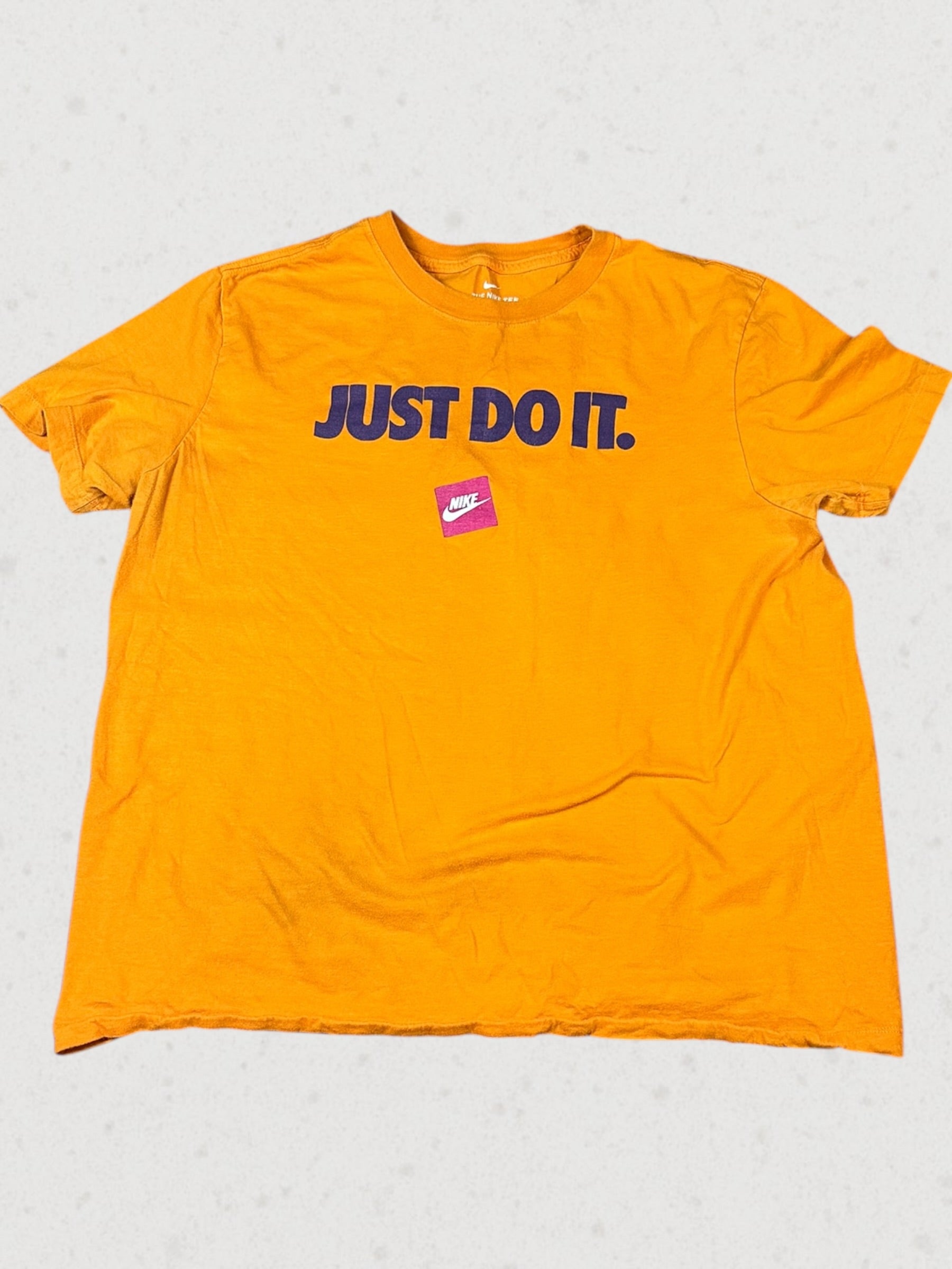 Yellow Mens Nike DriFit Shirt