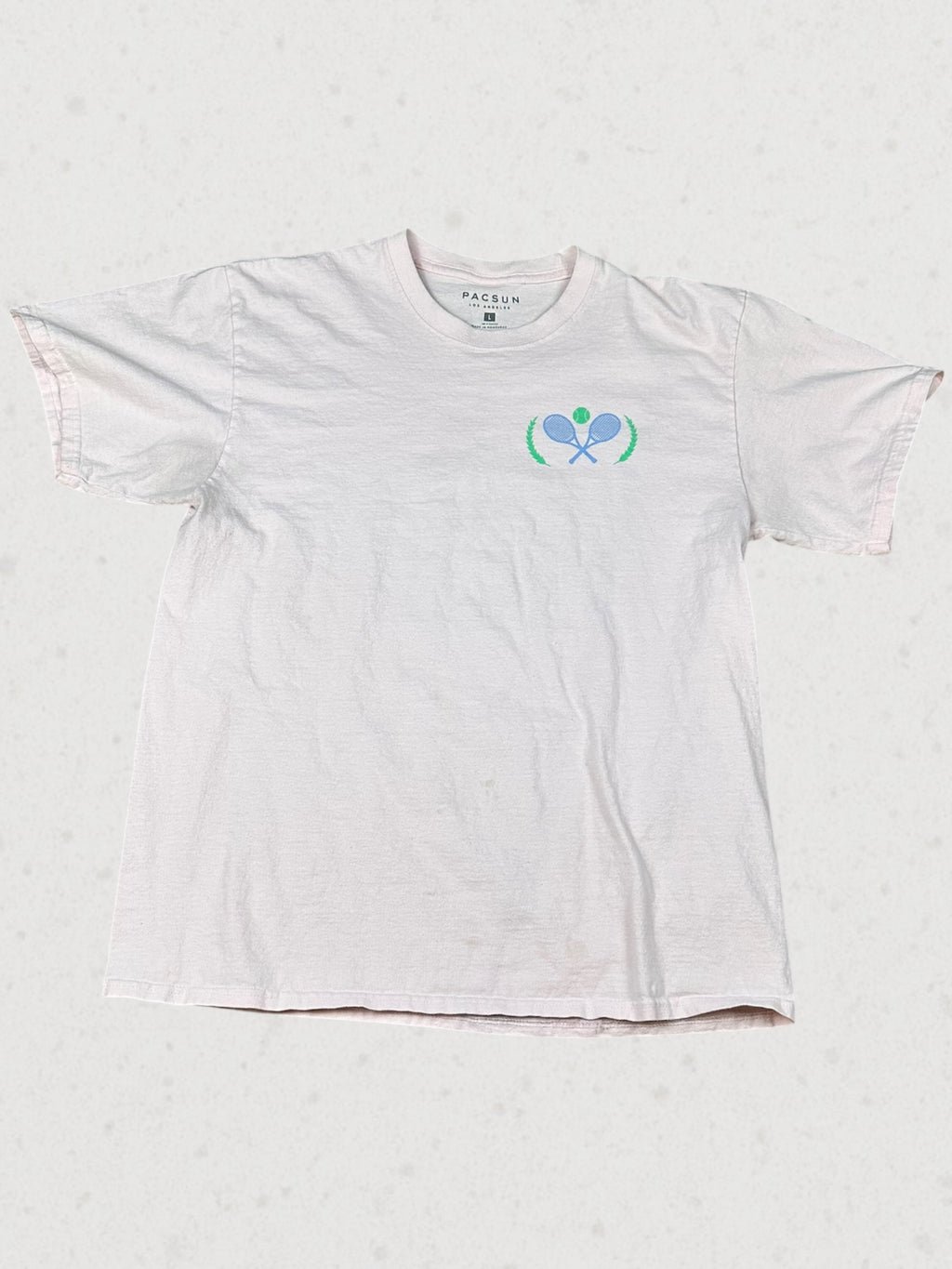 Men's Pink Tennis T-Shirt