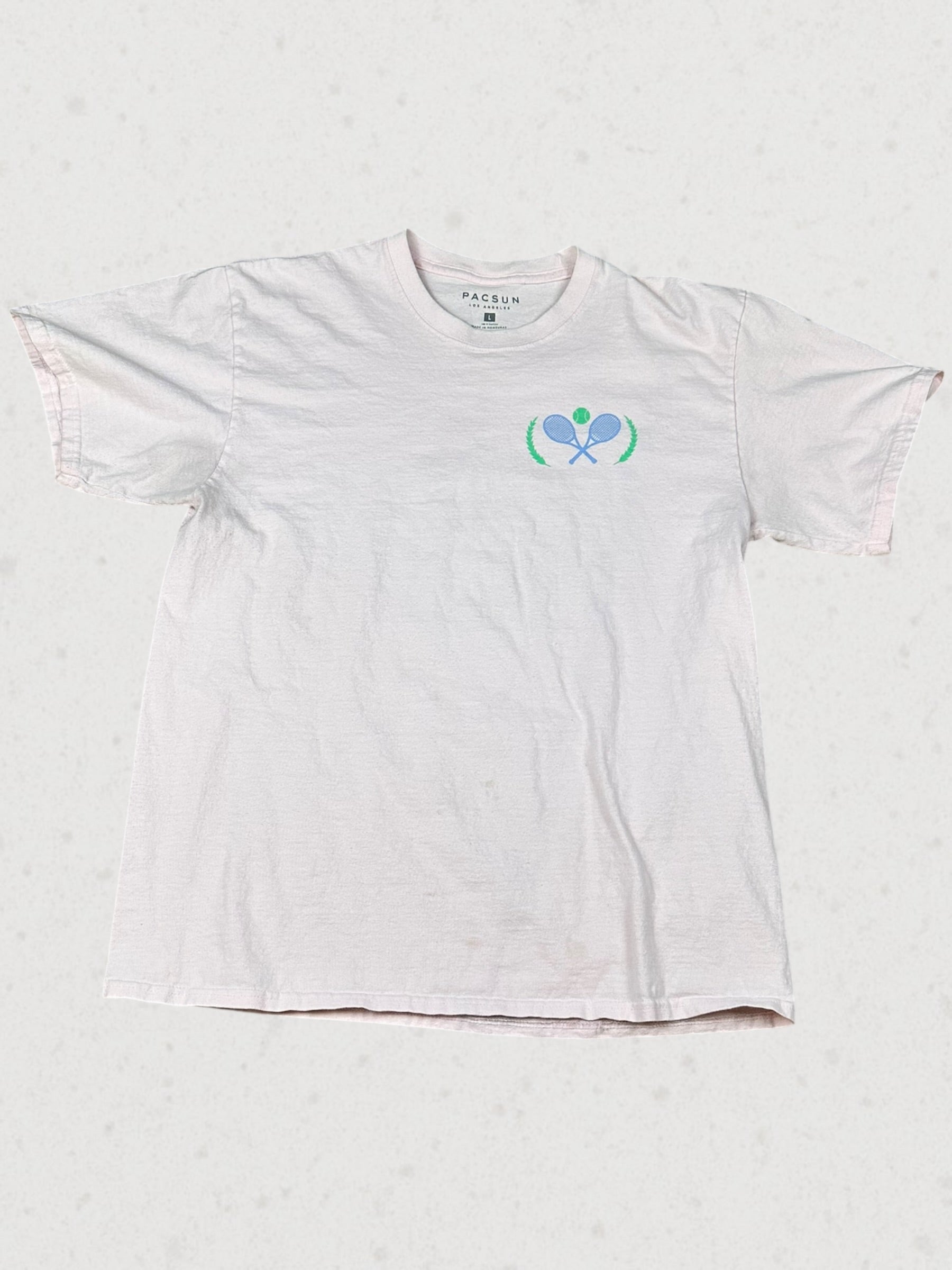 Men's Pink Tennis T-Shirt