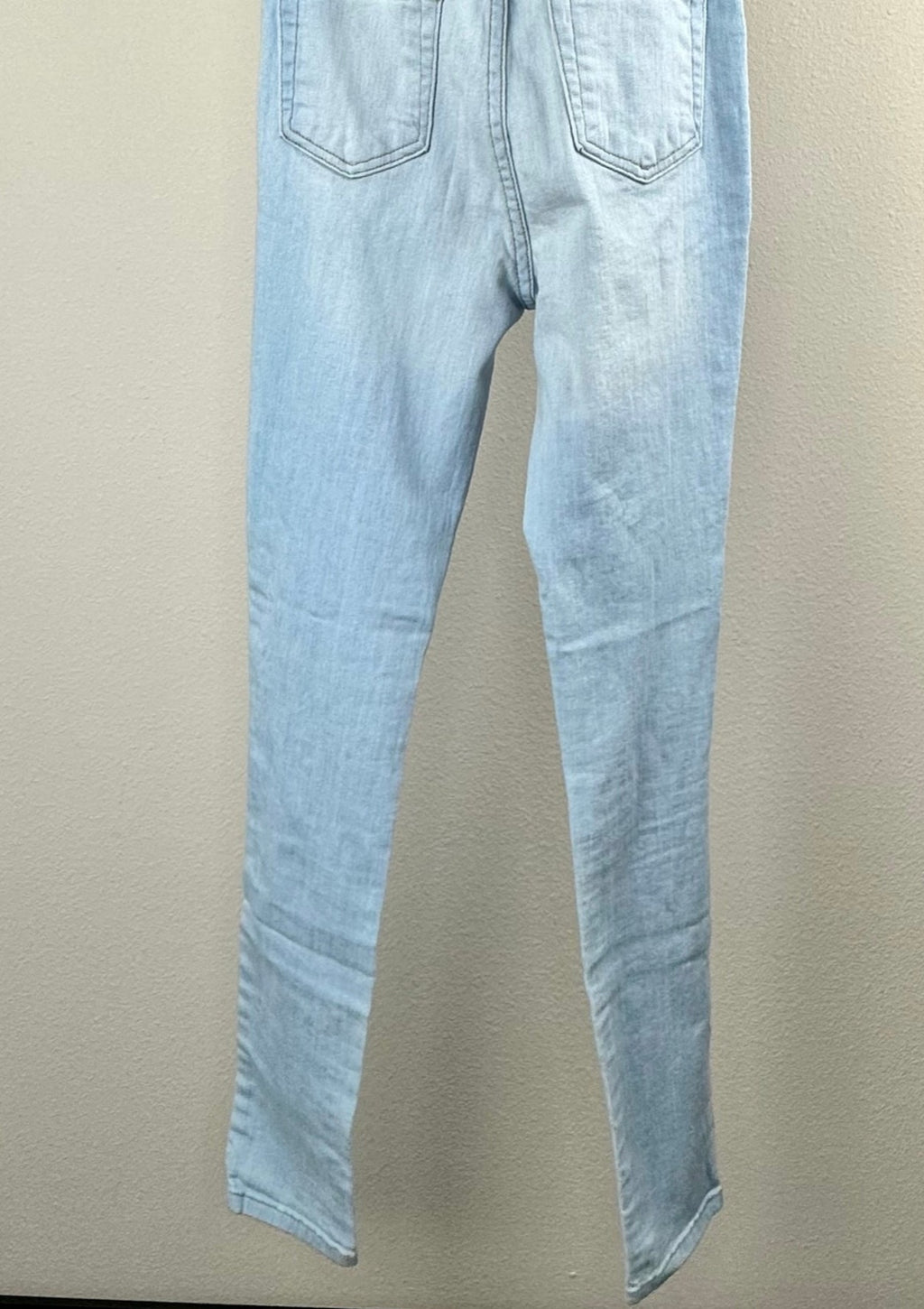 Light Wash Ripped Jeans By Fashion Nova