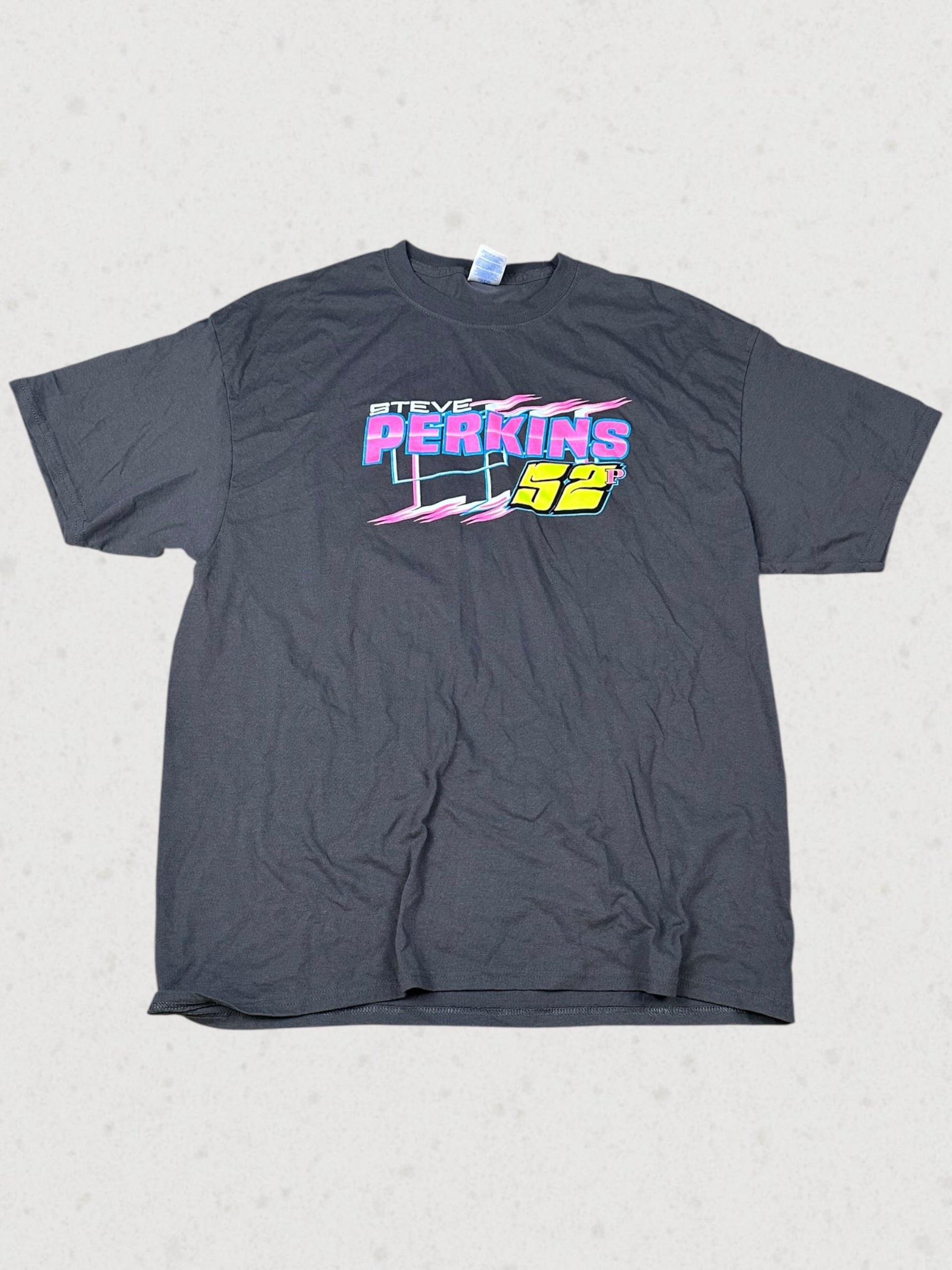 Grey Steve Perkins Graphic Tee