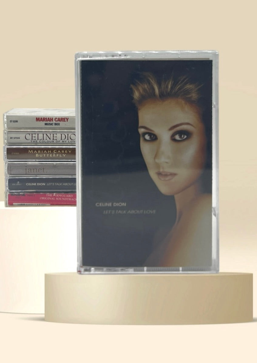 Celine Dion Lets Talk About Love Cassette Tape