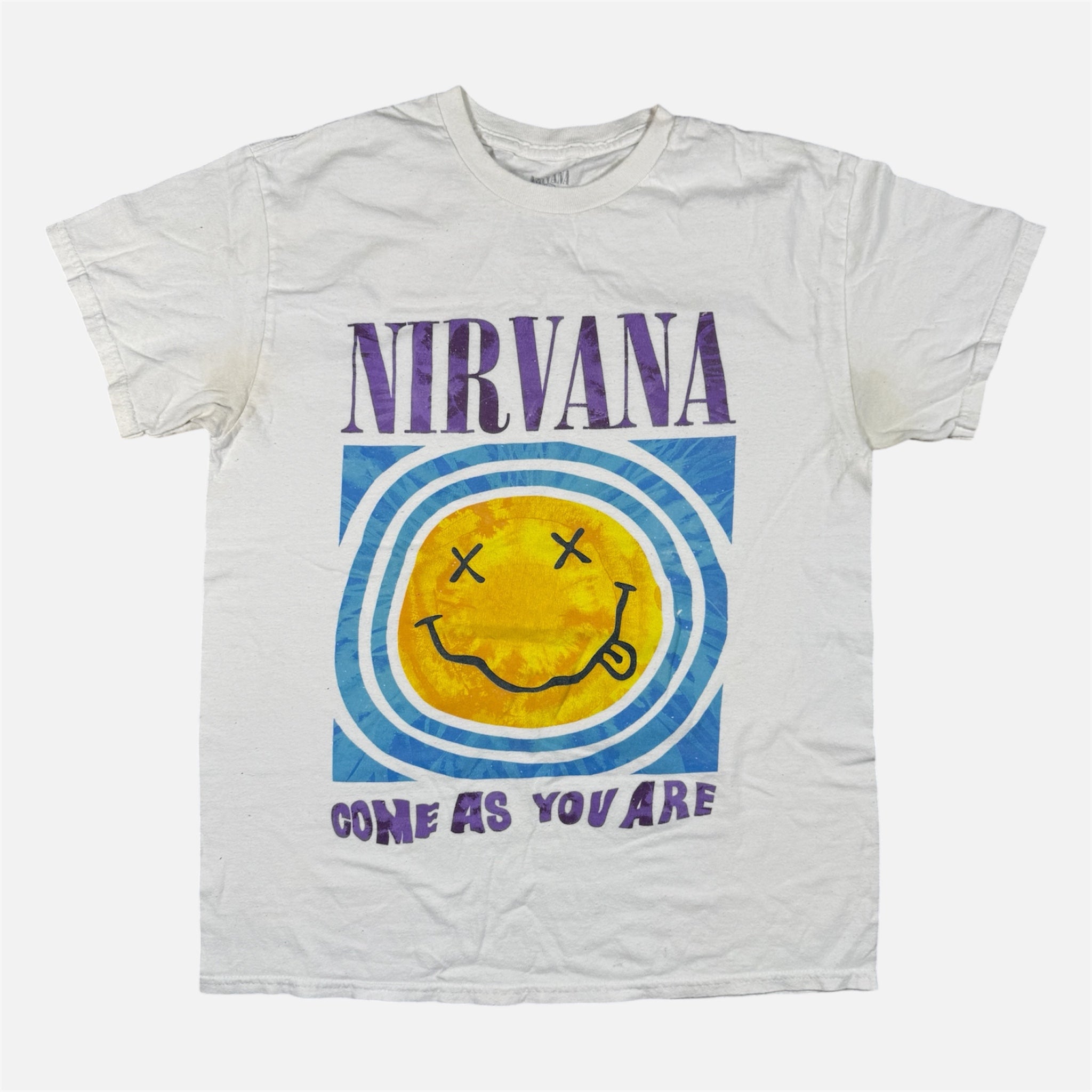 Nirvana “Come As You Are” White Shirt