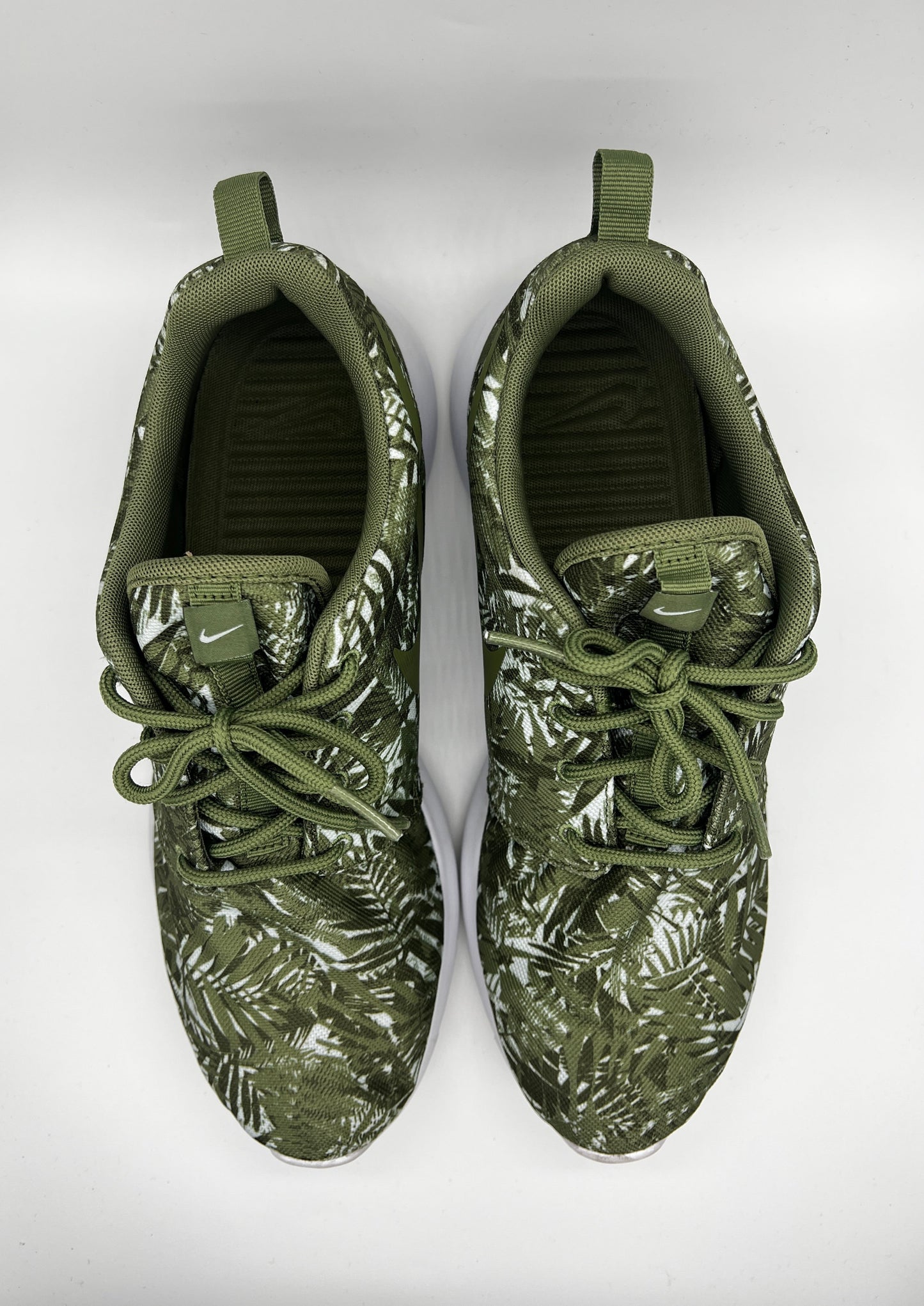 Roshe One Print Green Leaves By Nike