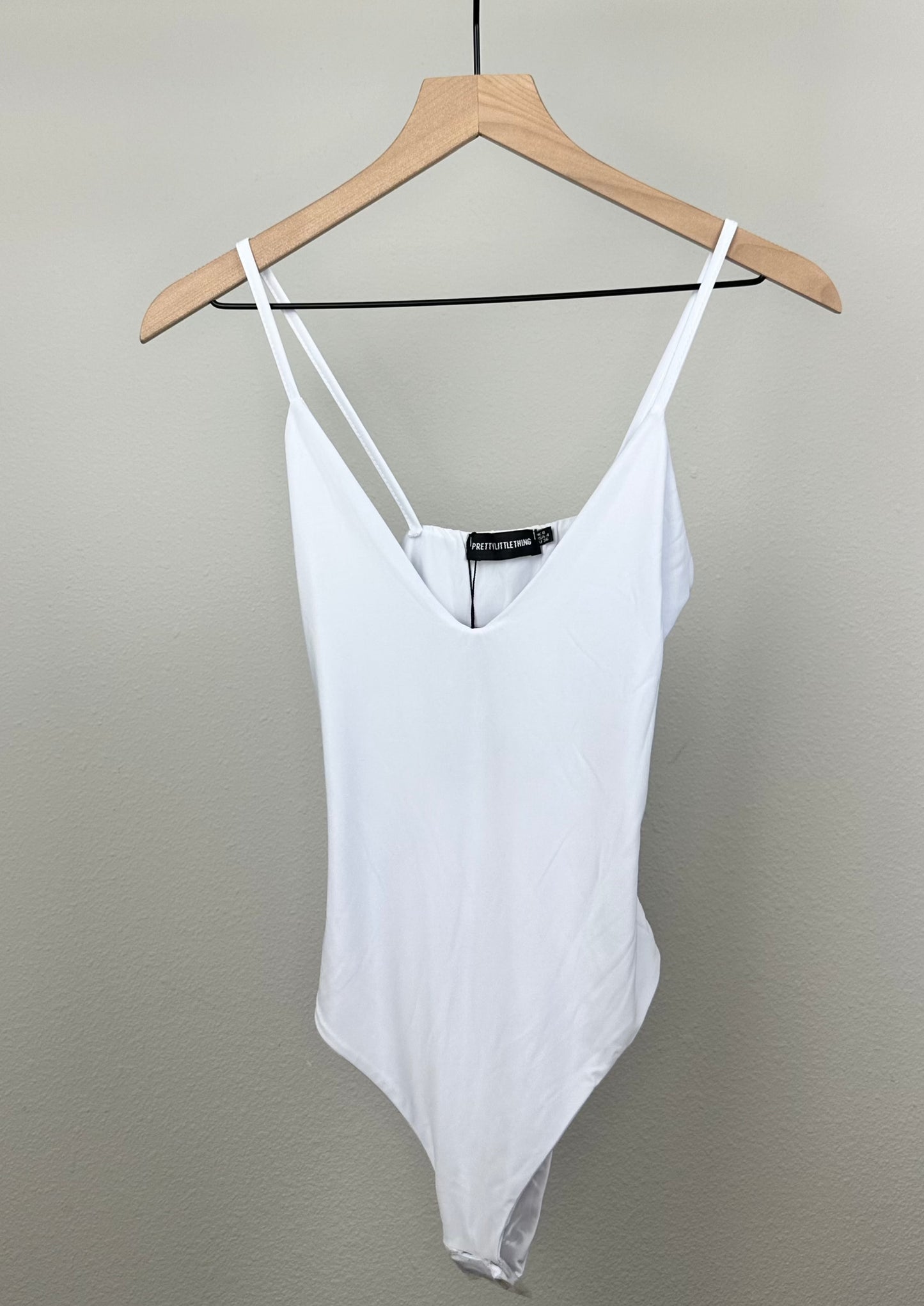 White Bodysuit by Pretty Little Thing