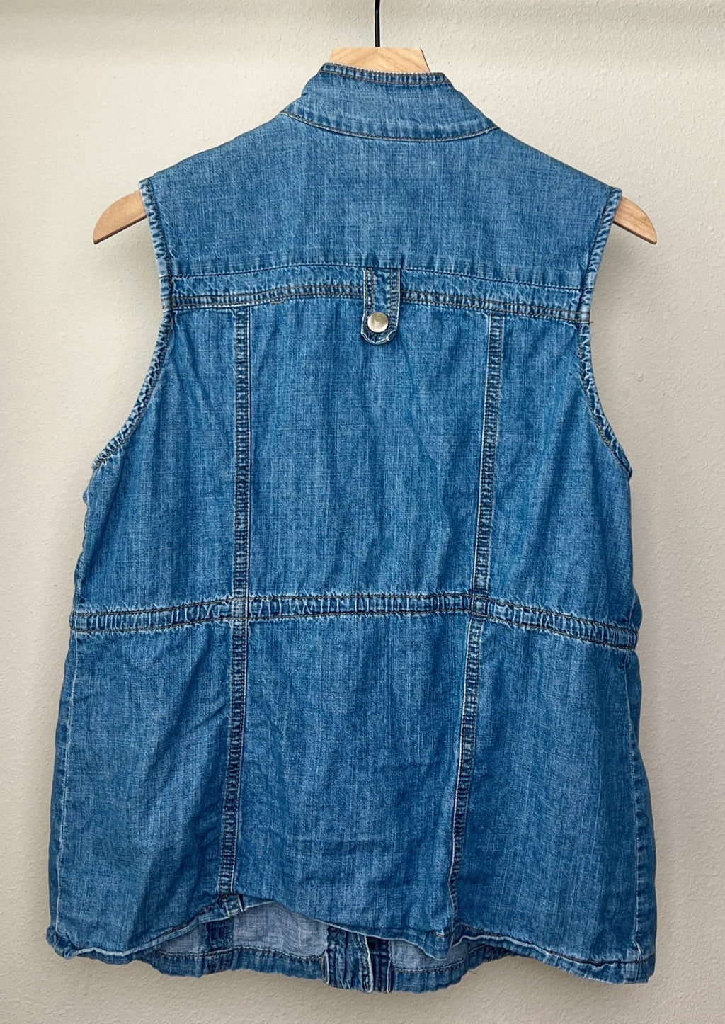 Blue Denim Vest by Live A Little