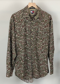 Olive and Burgundy By Tommy Hilfiger