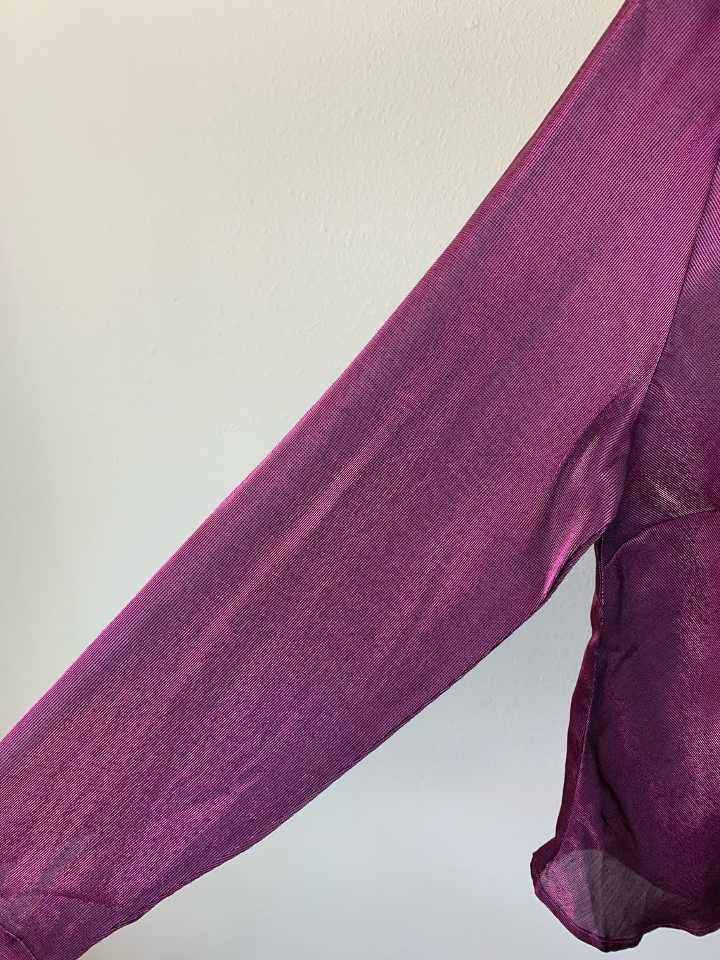 Red Hot Sheer Plum Top