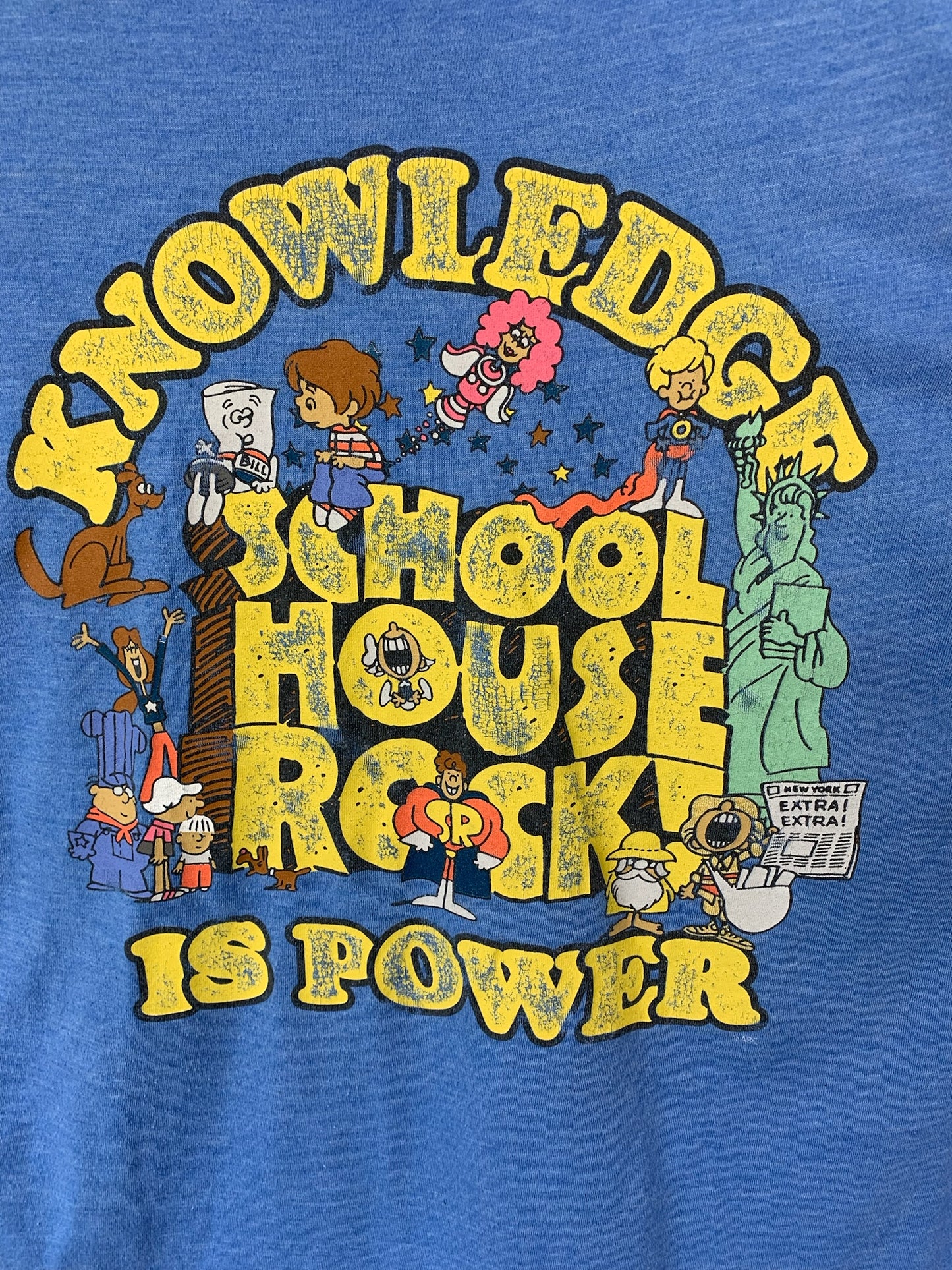 Knowledge is Power School House Rocks T-Shirt