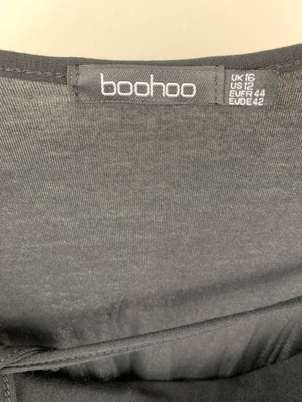 Tie Back Dress By boohoo