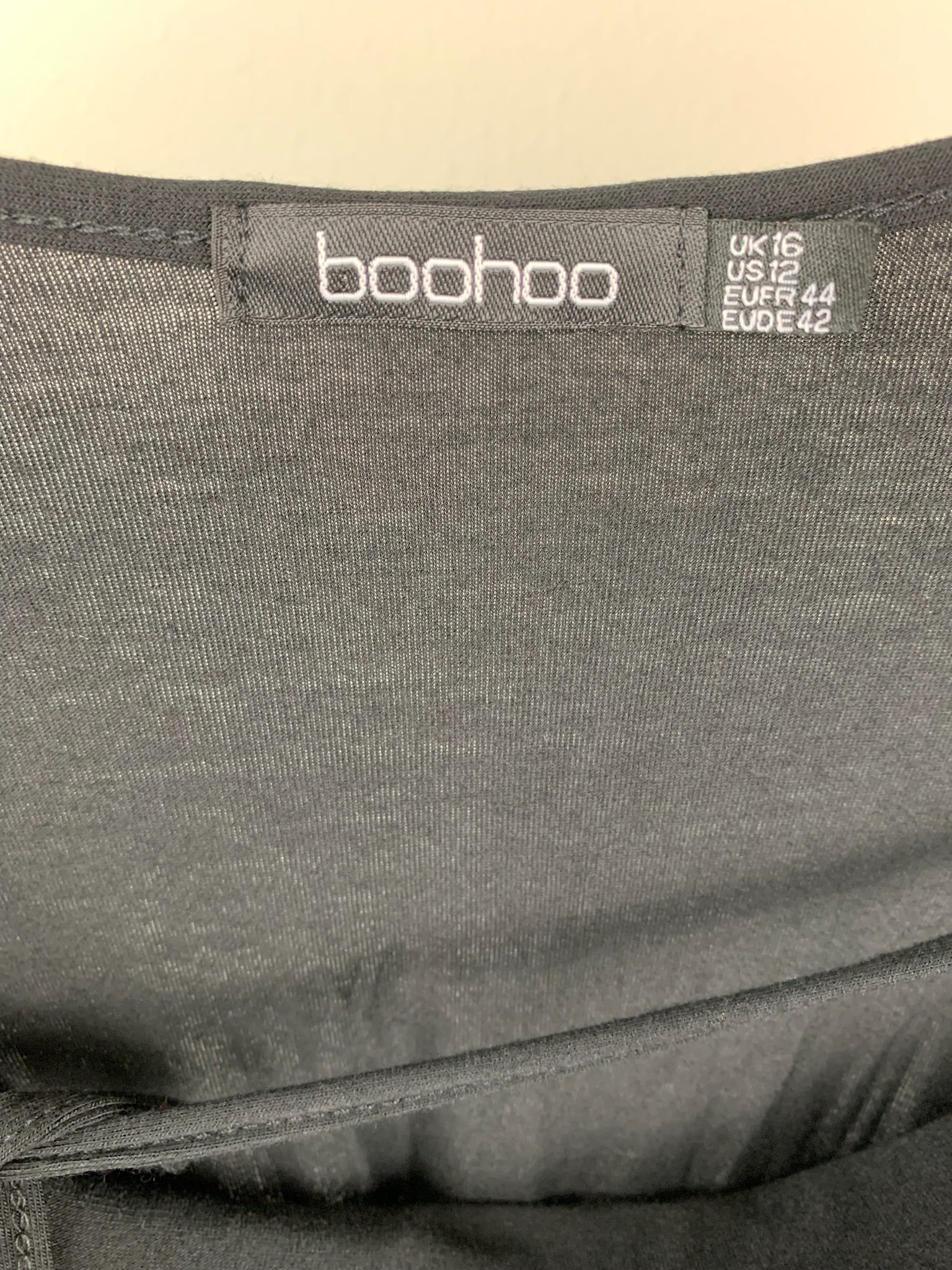 Tie Back Dress By boohoo