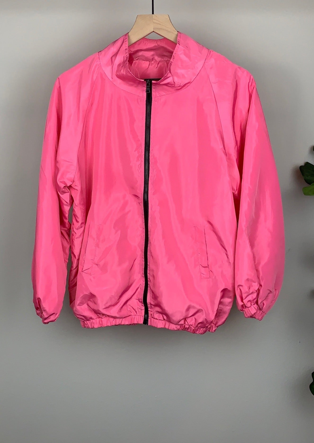 Electric Pink Neon Track Jacket