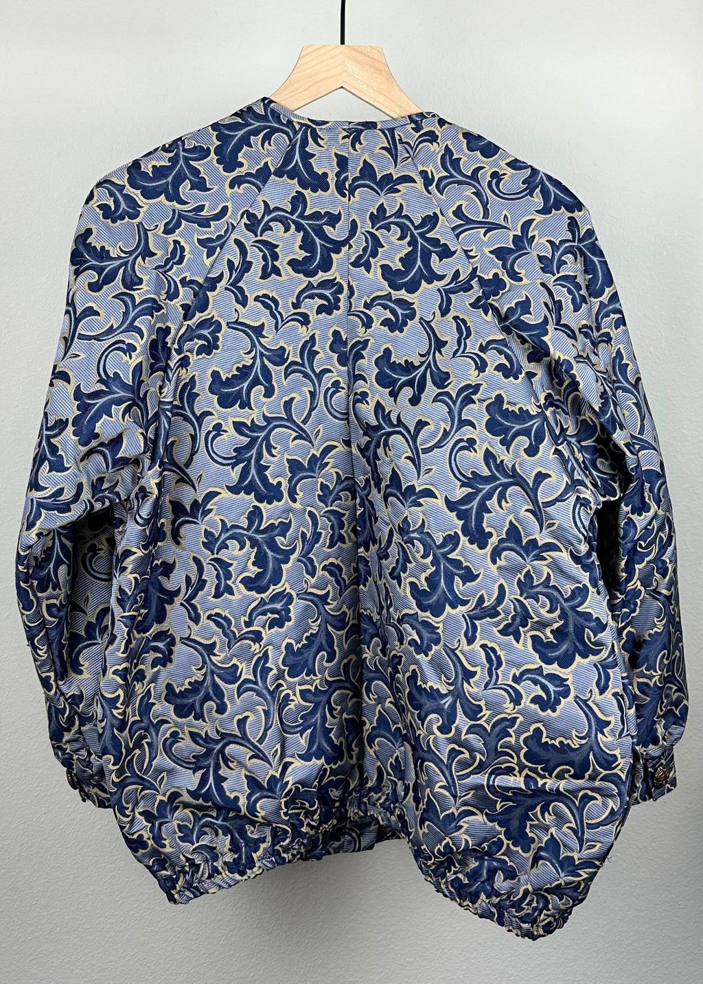 Two Shades Of Blue Custom Jacket