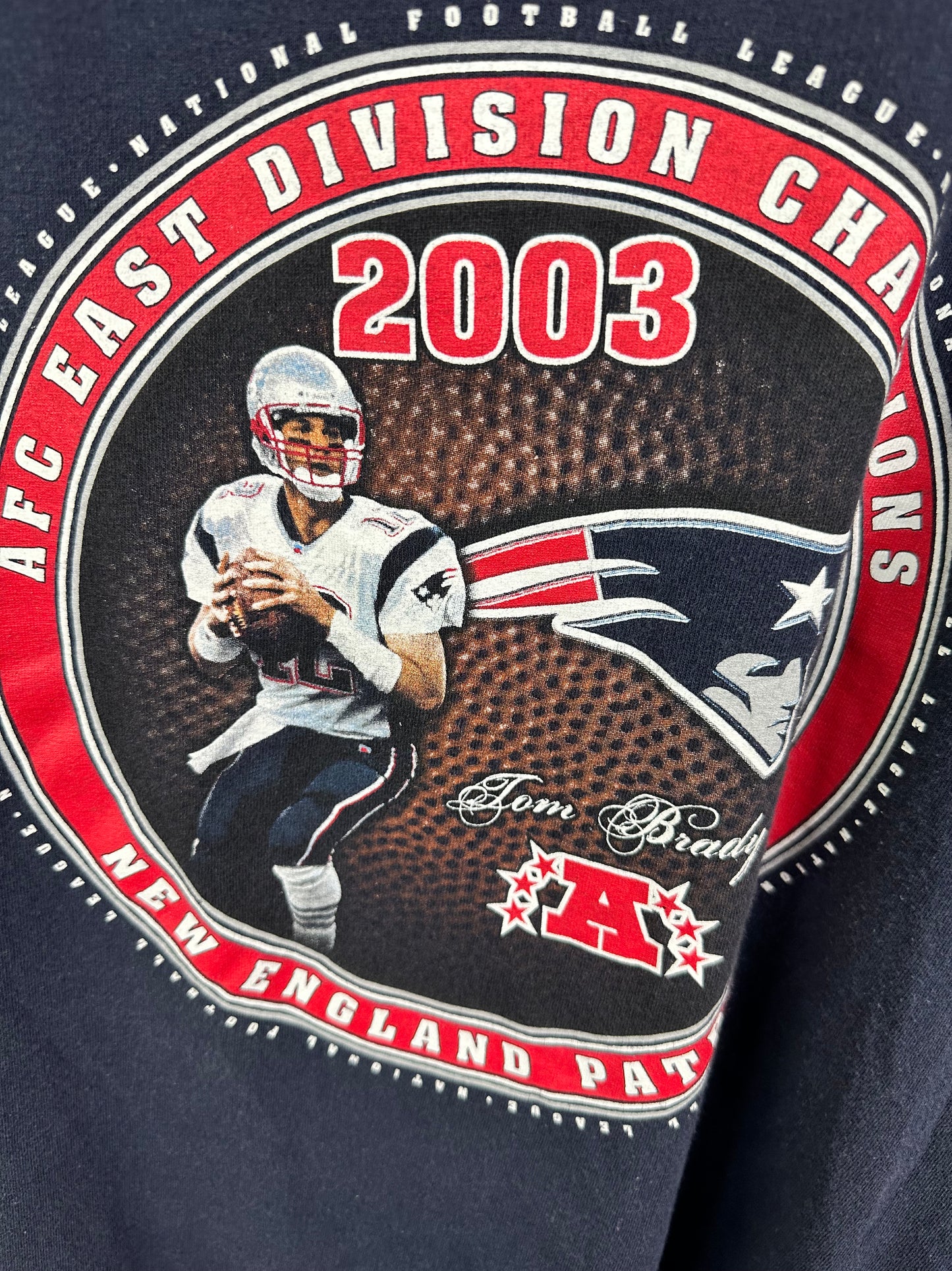 Tom Brady 2003 Classic Championship Team Shirt