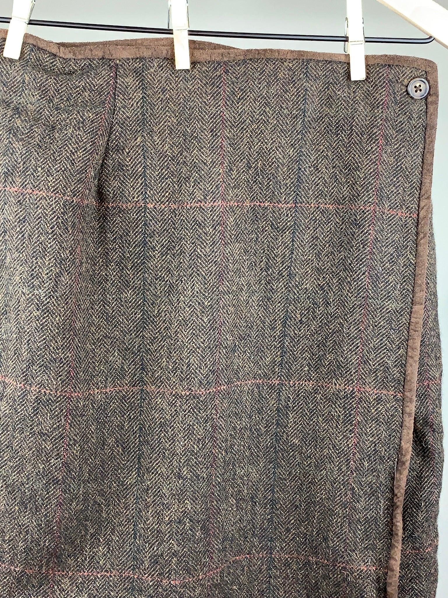 All Business Wrap Skirt By Breeches