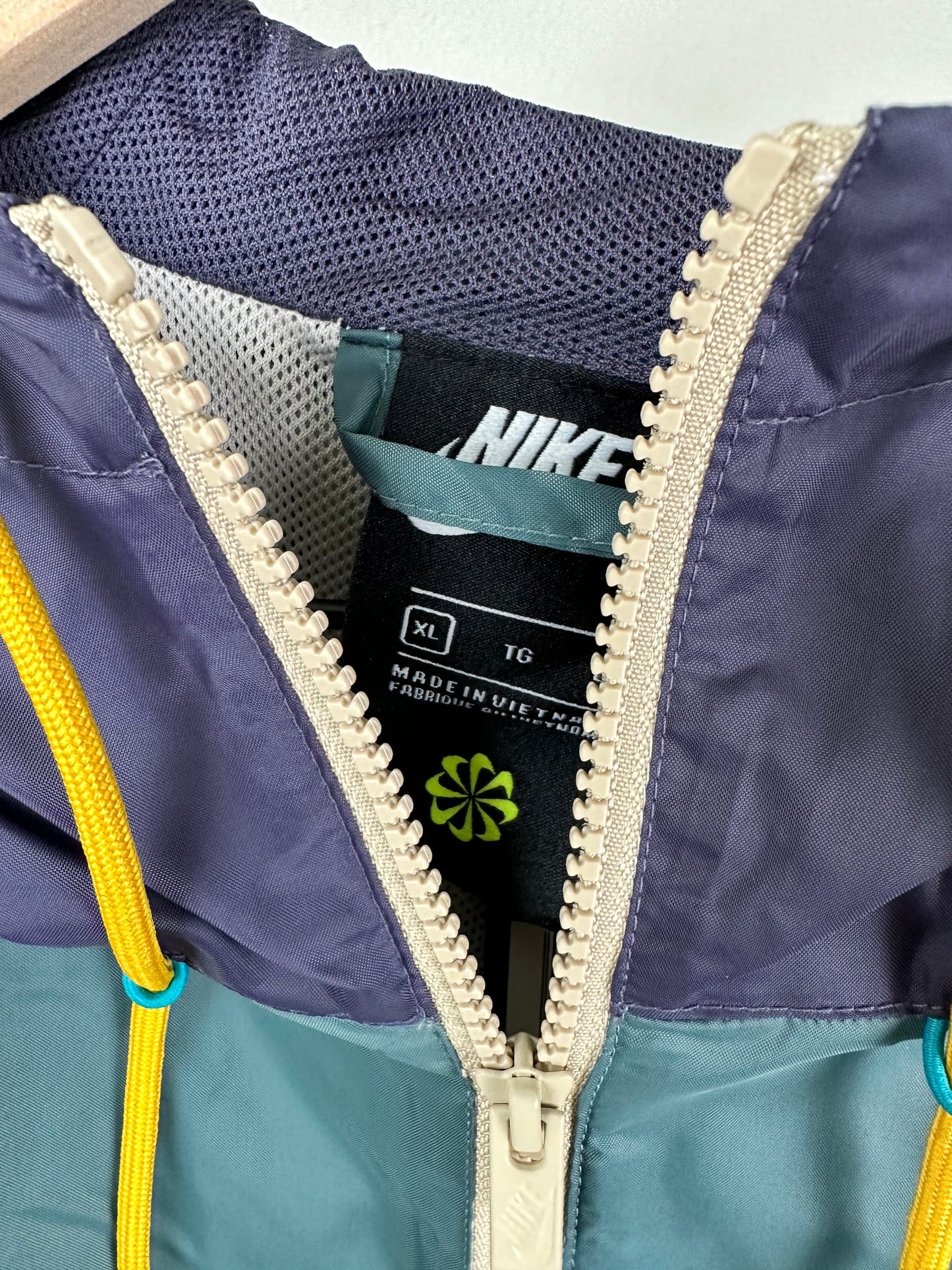 Nike N7 Full Zip Windbreaker with Hoodie