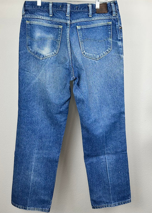 Aged Blue Denim By Lee